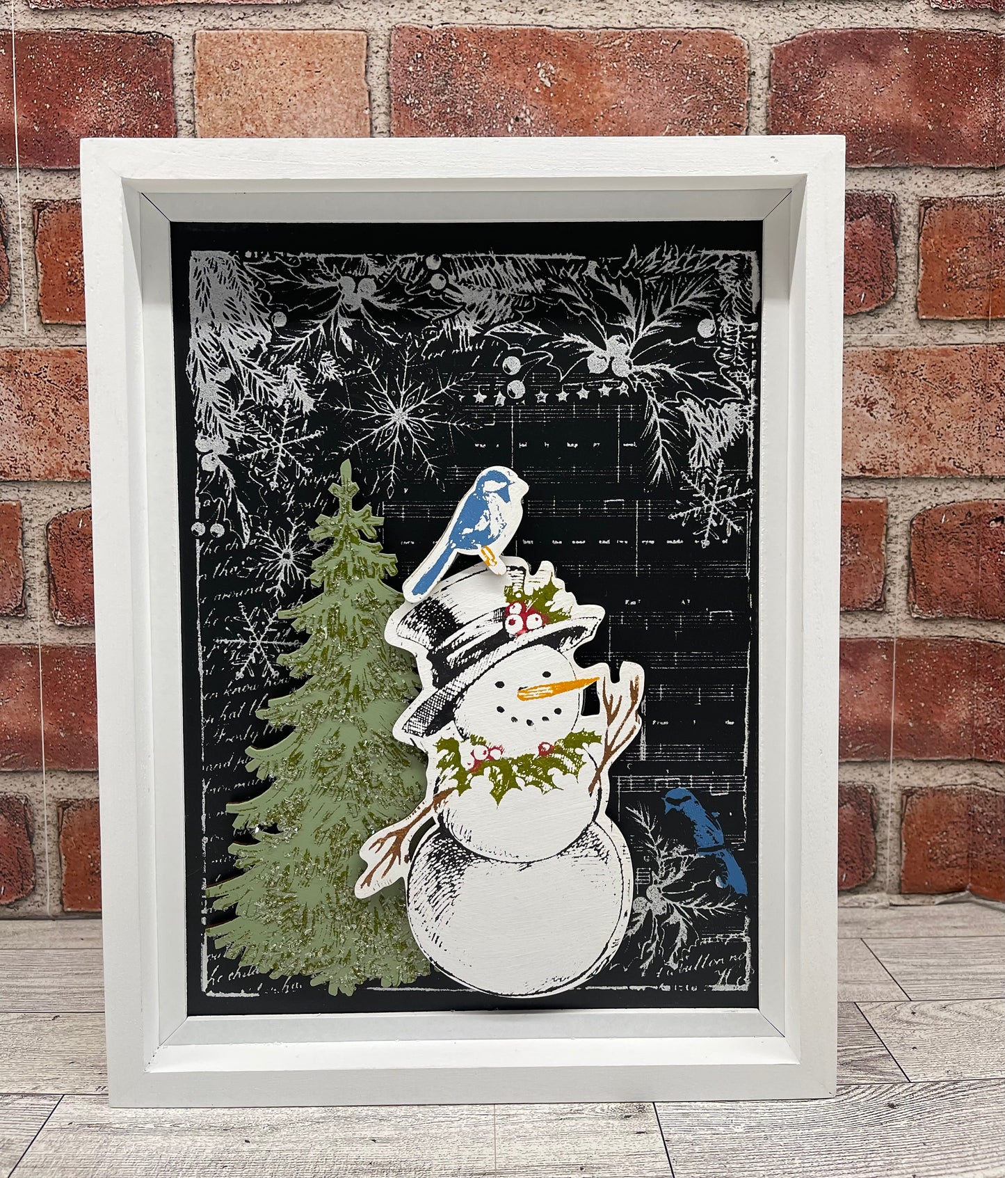 Vintage Snowman - November 2023 Club cutouts only- unpainted wooden cutouts, ready for you to paint
