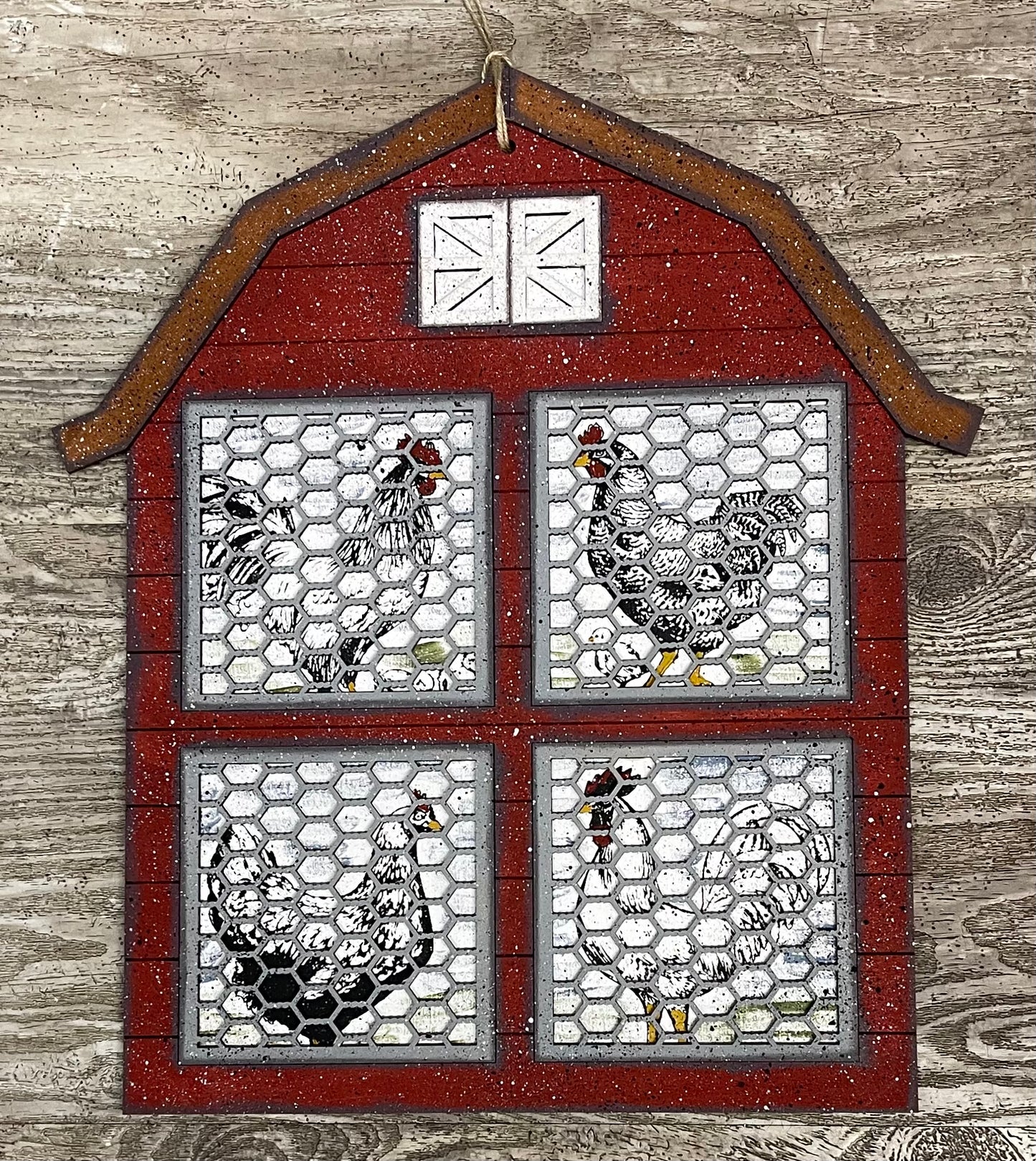 Large Barn cutouts - unpainted wooden cutouts, ready for you to paint