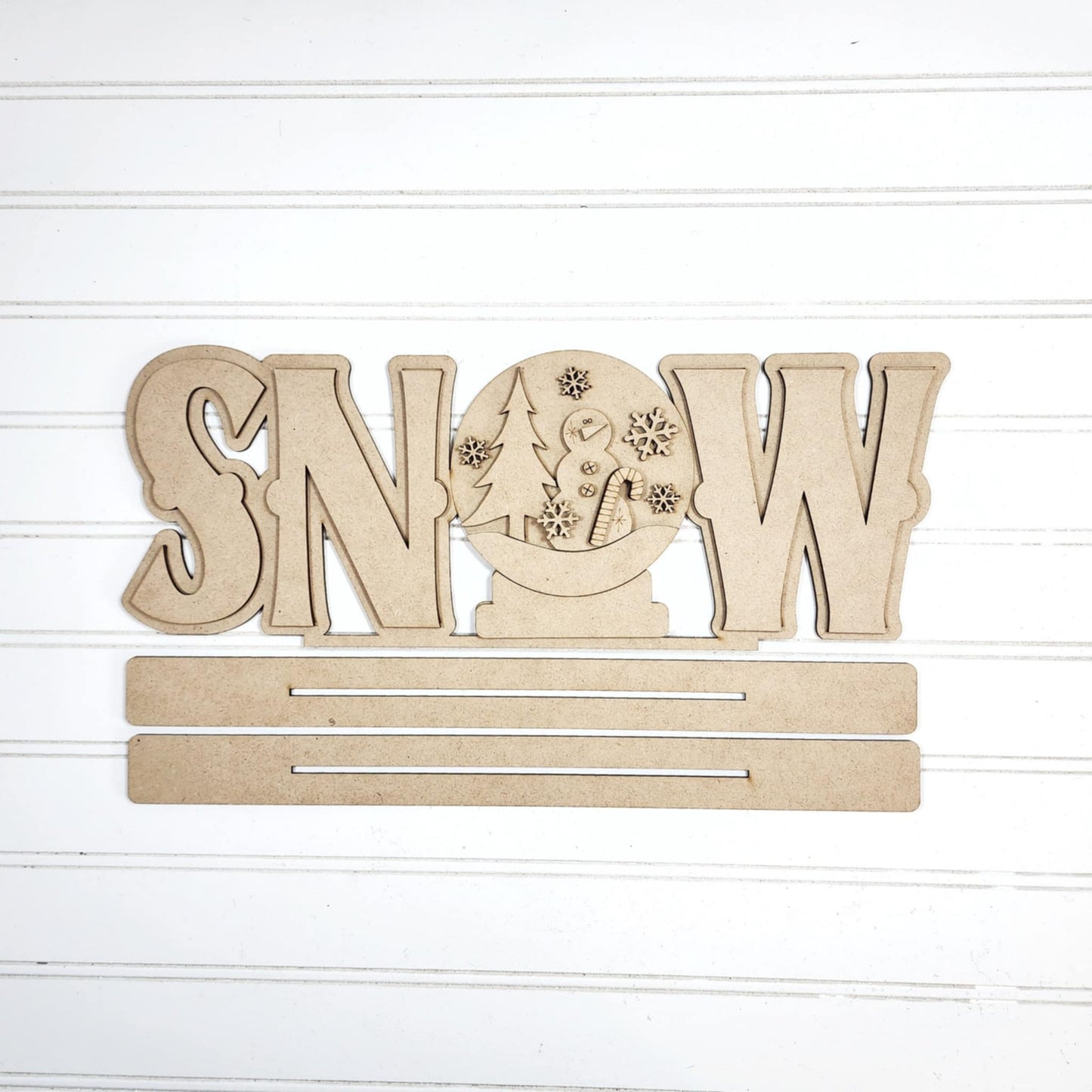 May - Dar's Christmas Craft Club - unpainted wood cutouts, ready for you to paint
