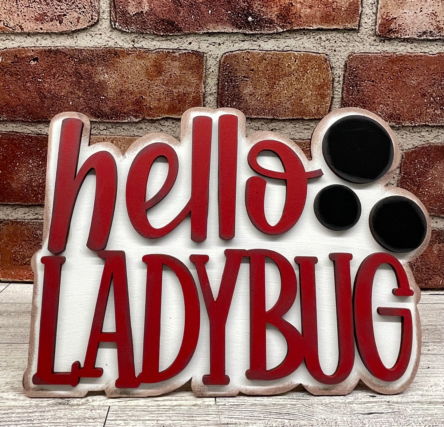 May Craft Kit - Ladybug Themed - basket and water globe not included