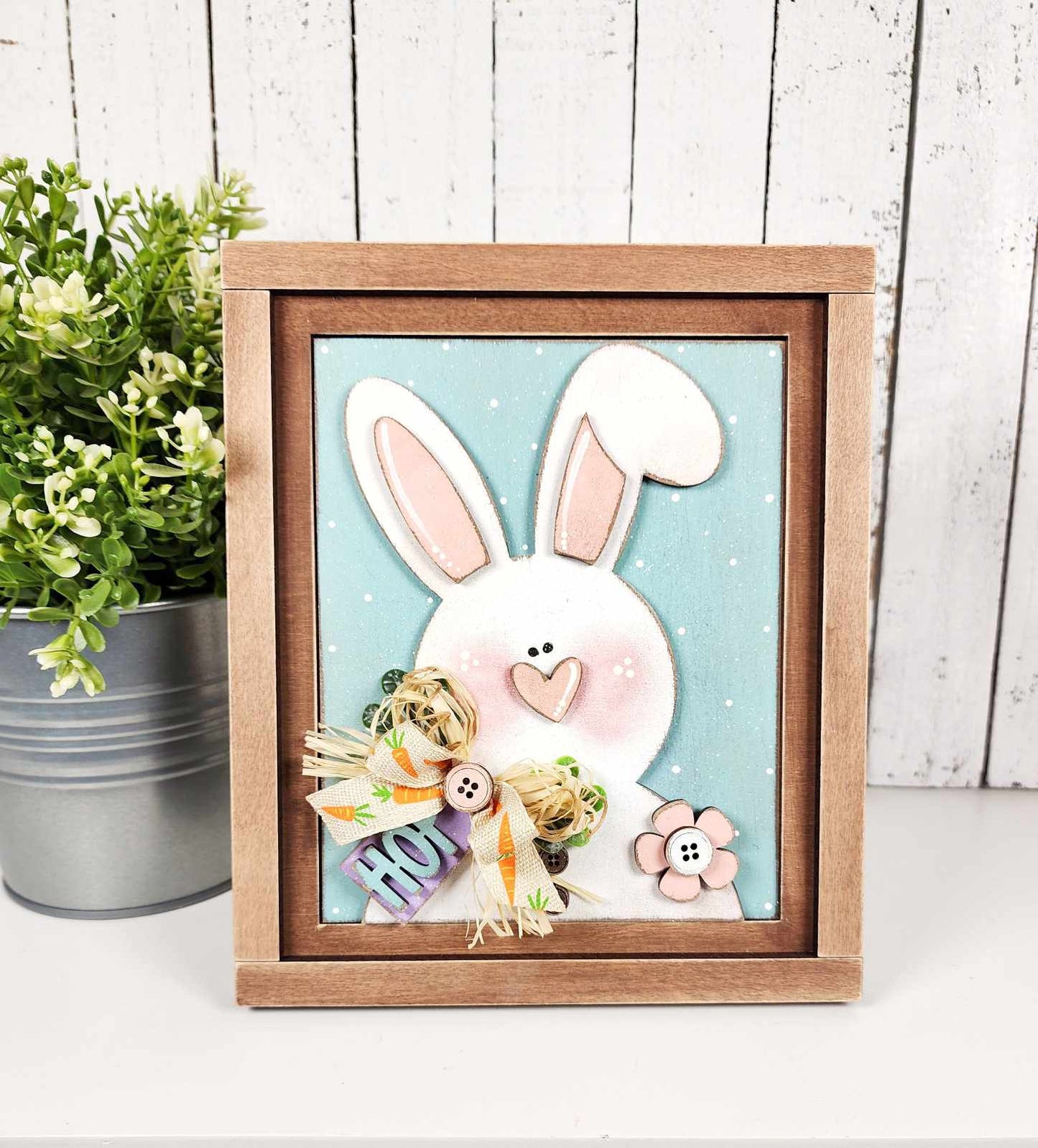 Prim Easter Collection Sign Trio - unpainted cutouts