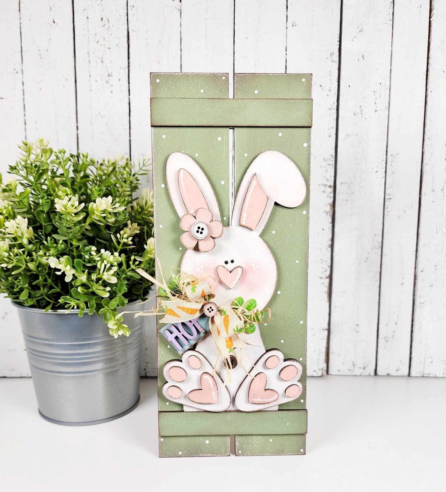 Prim Bunny Table Top Pallet - Easter Prim Collection unpainted wooden cutout, ready for you to paint (Copy)