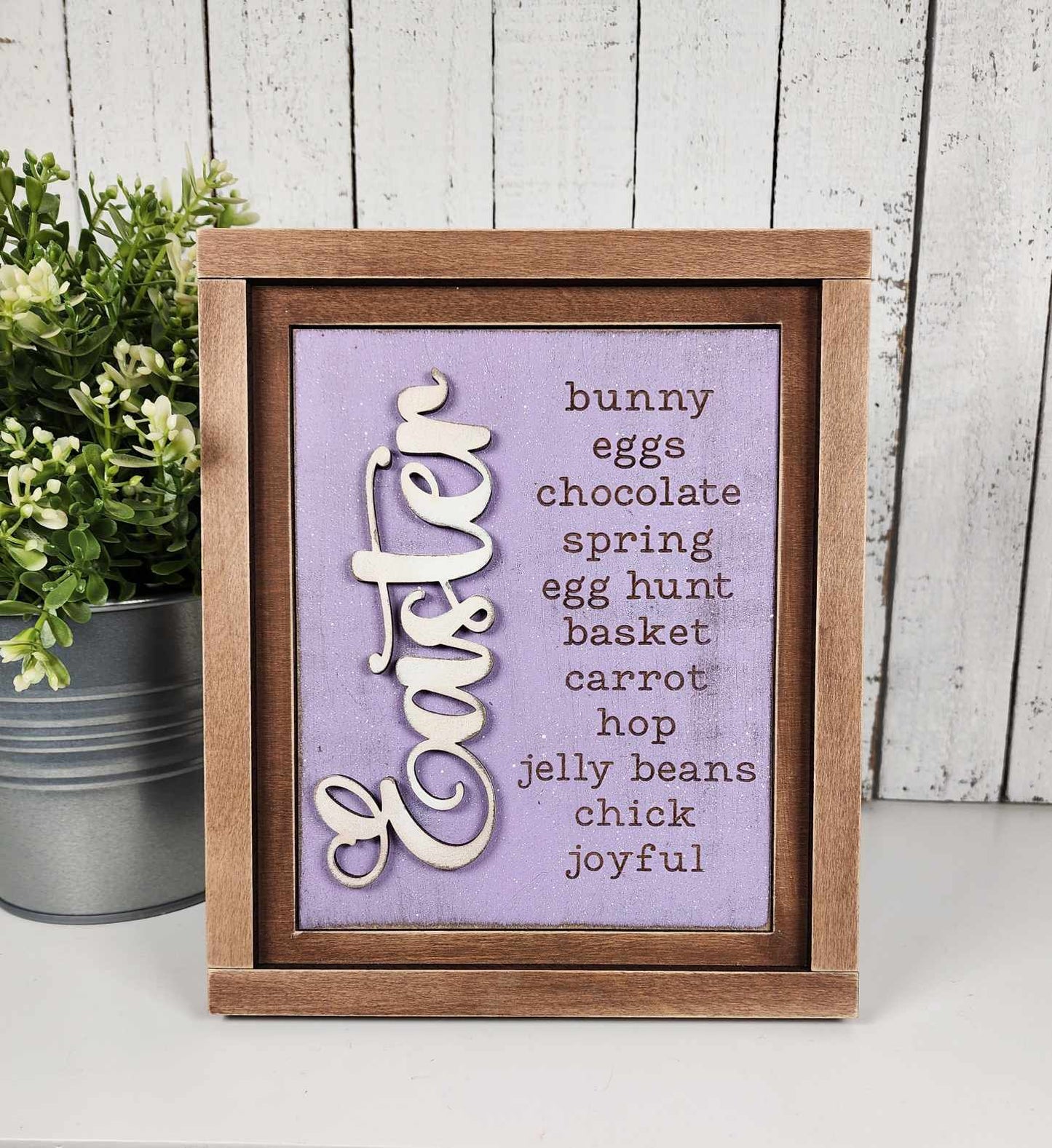 Prim Easter Collection Sign Trio - unpainted cutouts