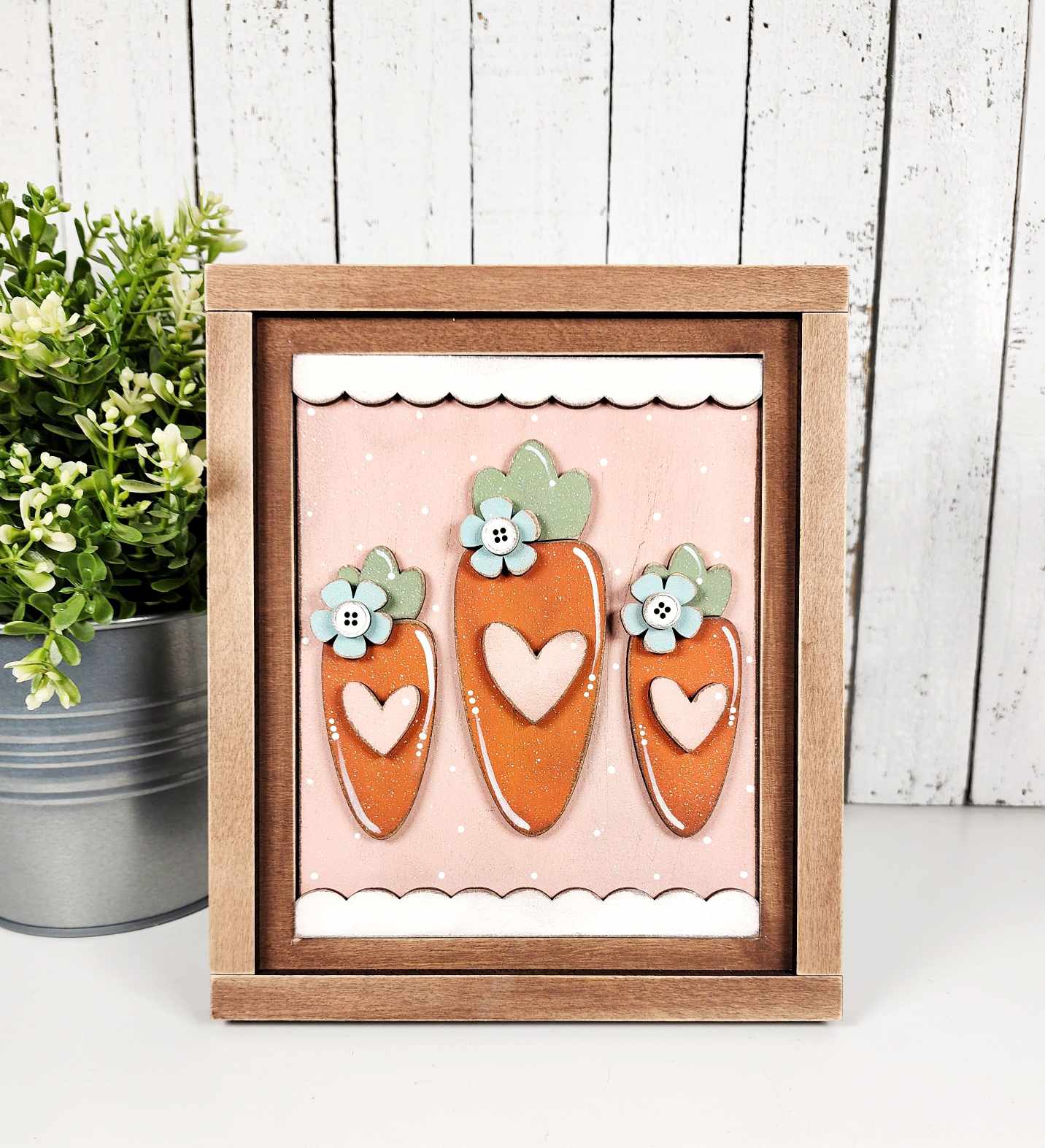 Prim Easter Collection Sign Trio - unpainted cutouts