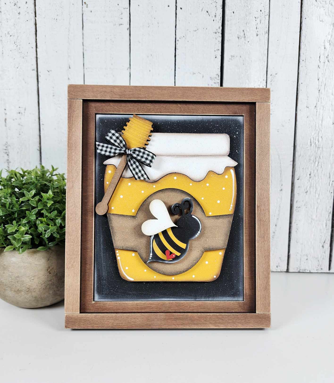 Hello Honey Collection Sign Trio - unpainted cutouts