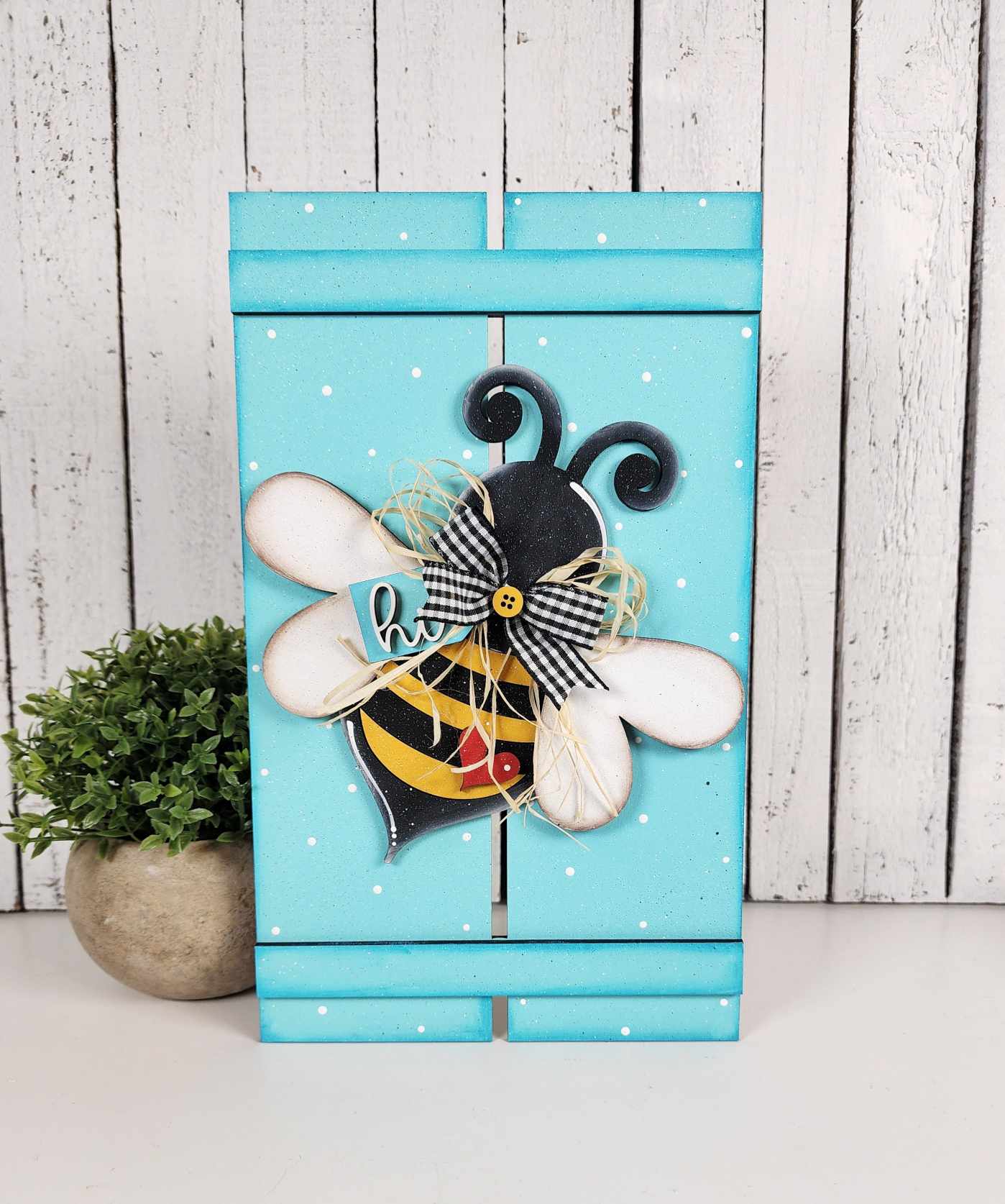 Bee - Hello Honey Collection unpainted wooden cutout, ready for you to paint (Copy)