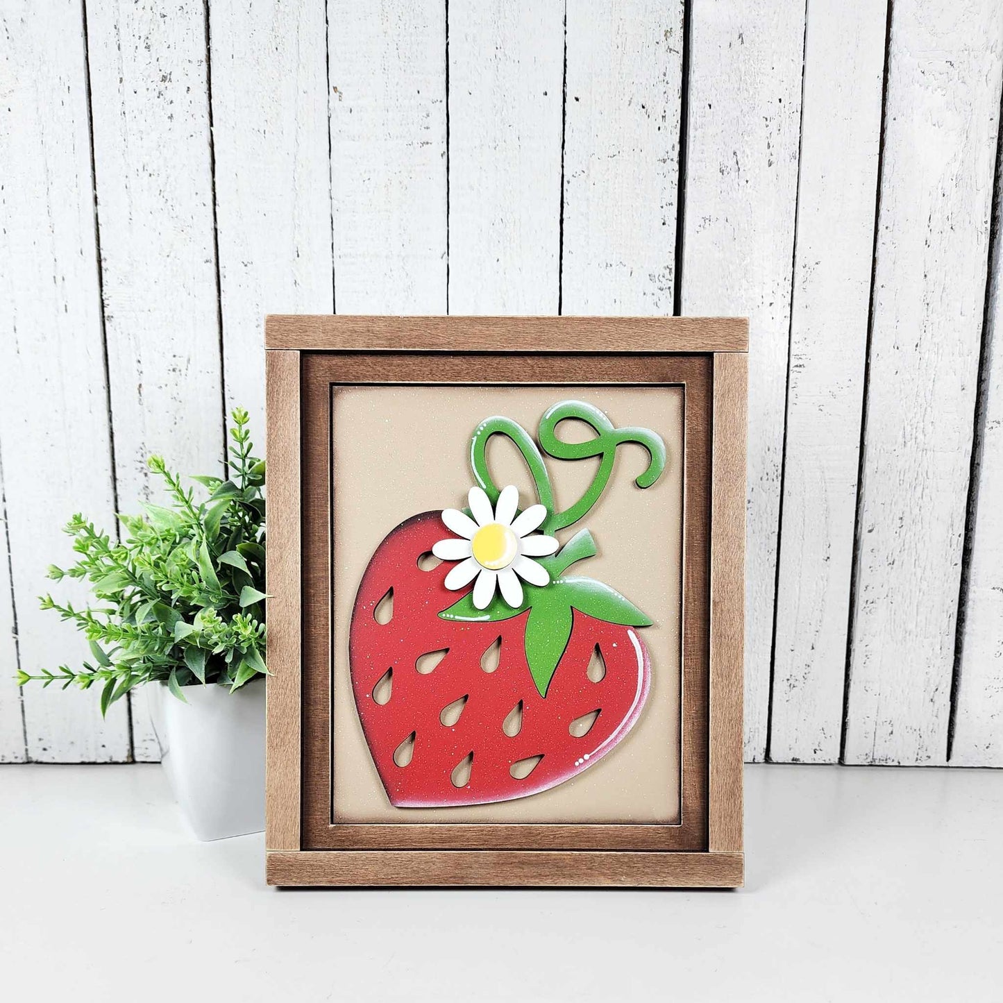 Berry Sweet Collection Sign Trio - unpainted cutouts
