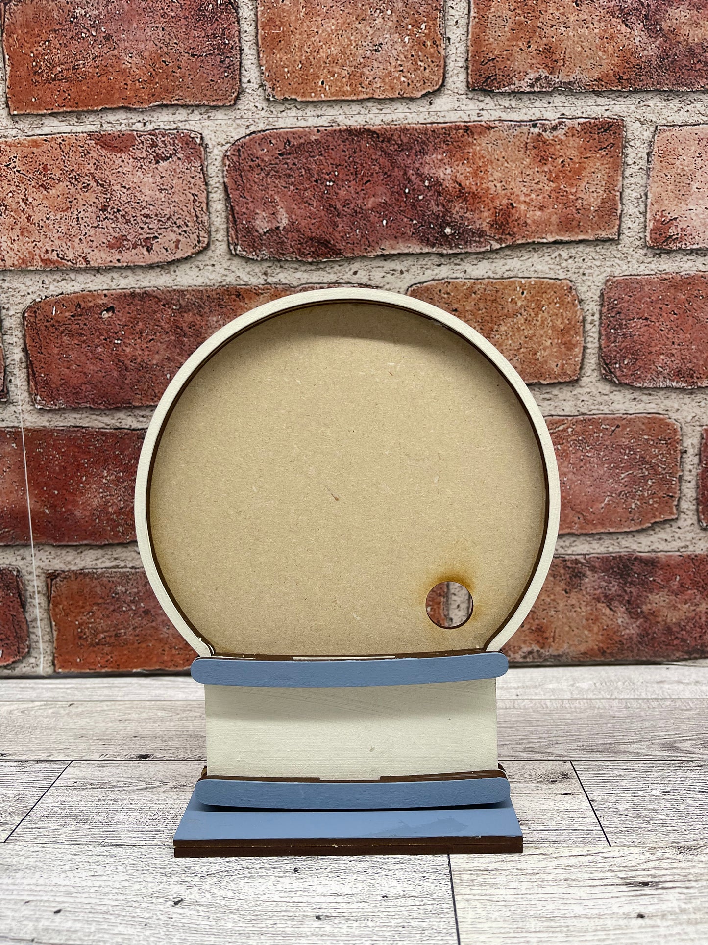 Water globe for inserts - wood cutouts unpainted ready for you to finish