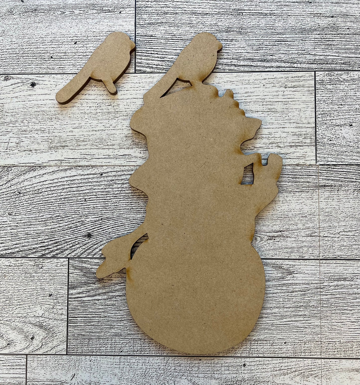 Vintage Snowman - November 2023 Club cutouts only- unpainted wooden cutouts, ready for you to paint