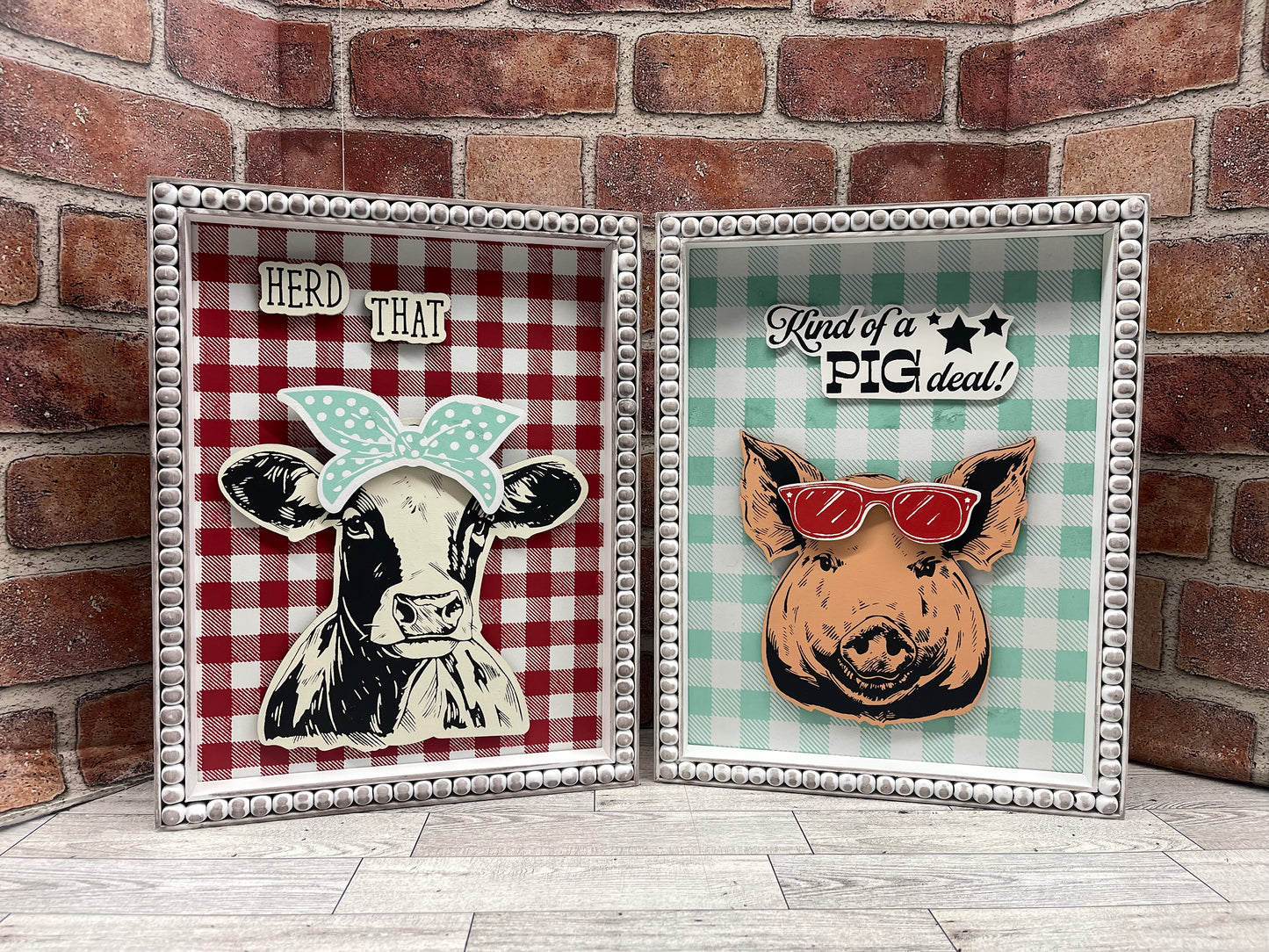 Herd That - Cow Cutouts, unpainted wooden cutouts - ready for you to paint