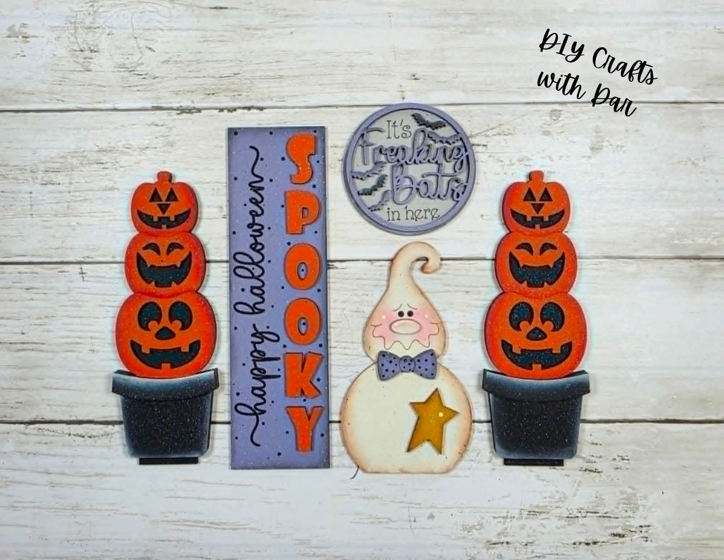 Halloween Barn Door Set - unpainted ready for you to finish