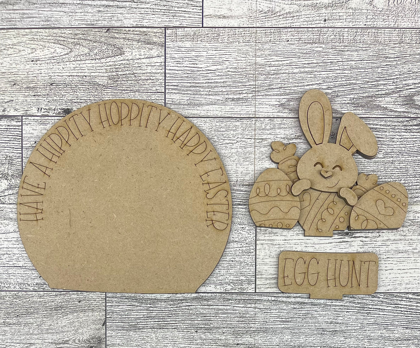 February Craft Kit with Basket and water globe - Easter Themed