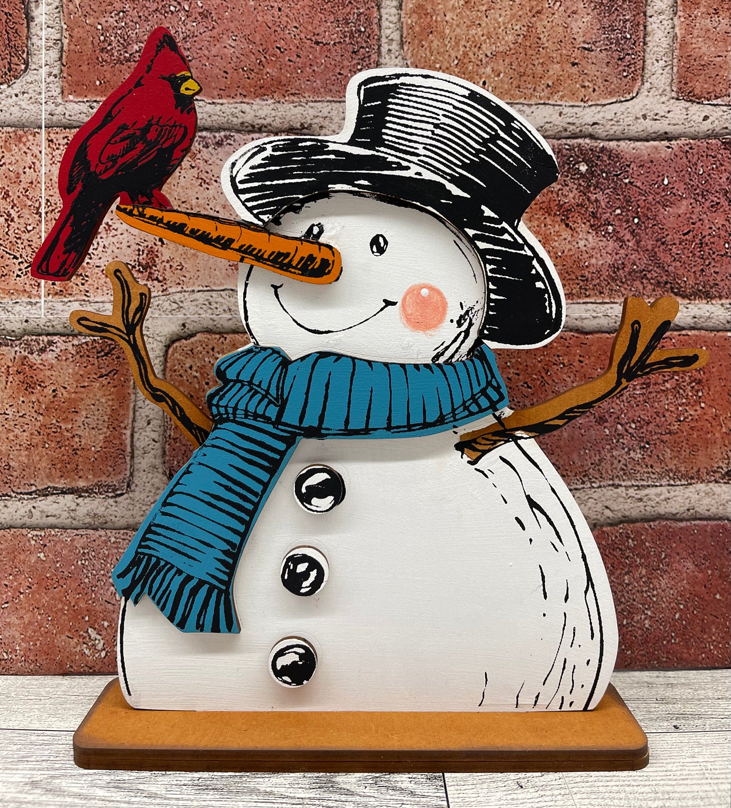 Back Again Someday - Snowman cutouts - unpainted wooden cutouts, ready for you to paint