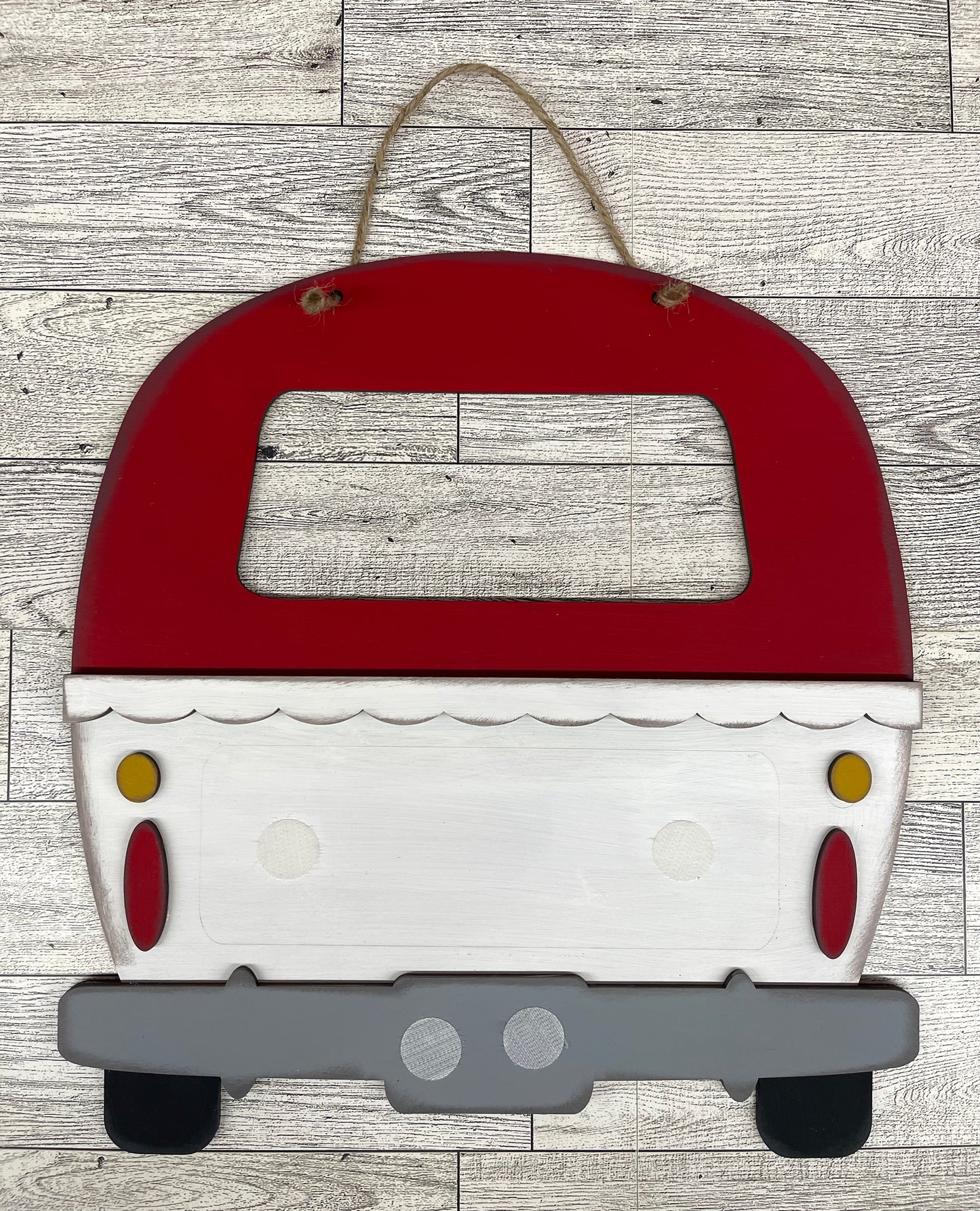 Unpainted Camper - Trailer only ready for you to paint