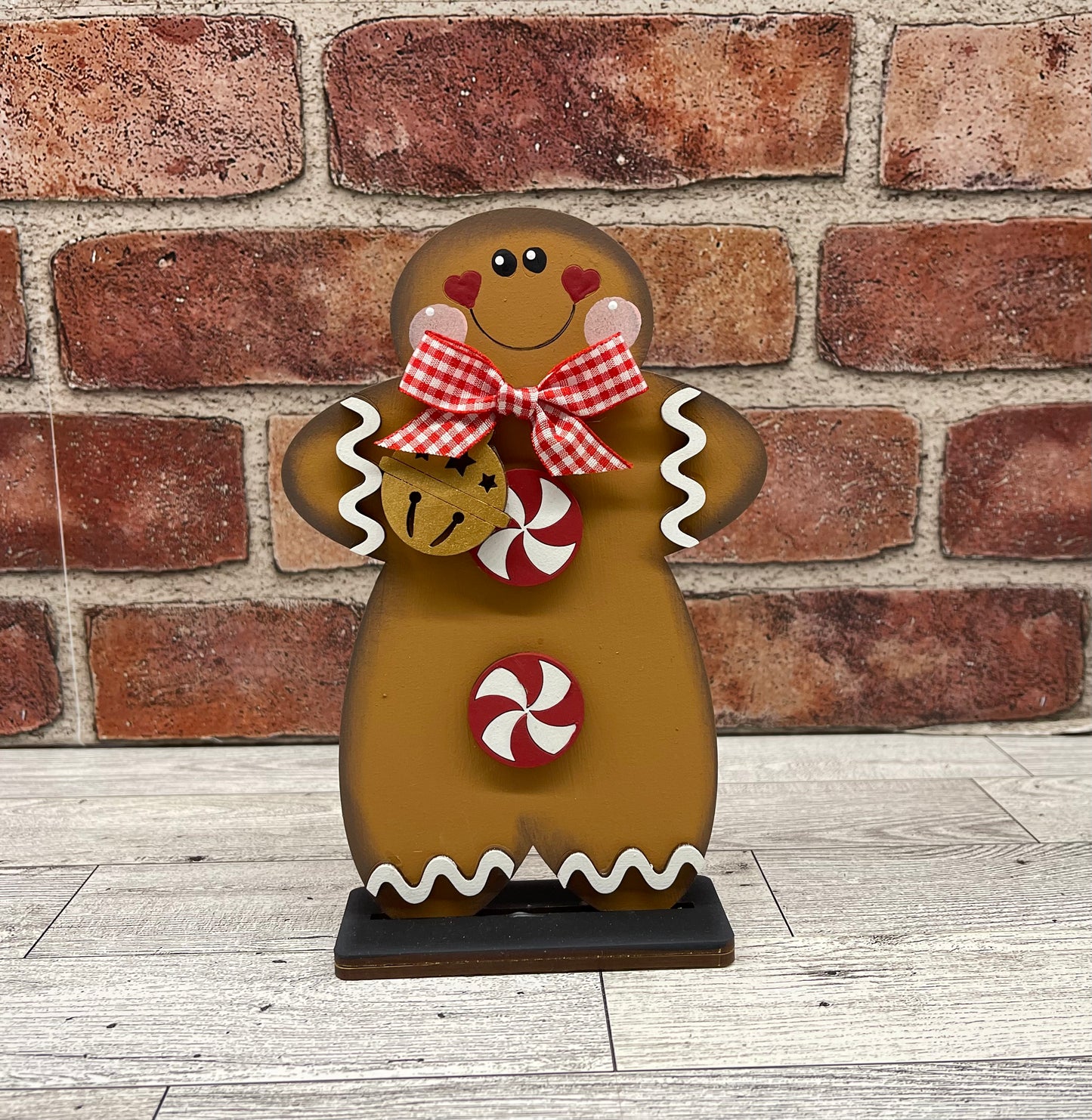 Christmas shelf sitters cutouts, Santa, Reindeer and Gingerbread unpainted wooden cutout, ready for you to paint