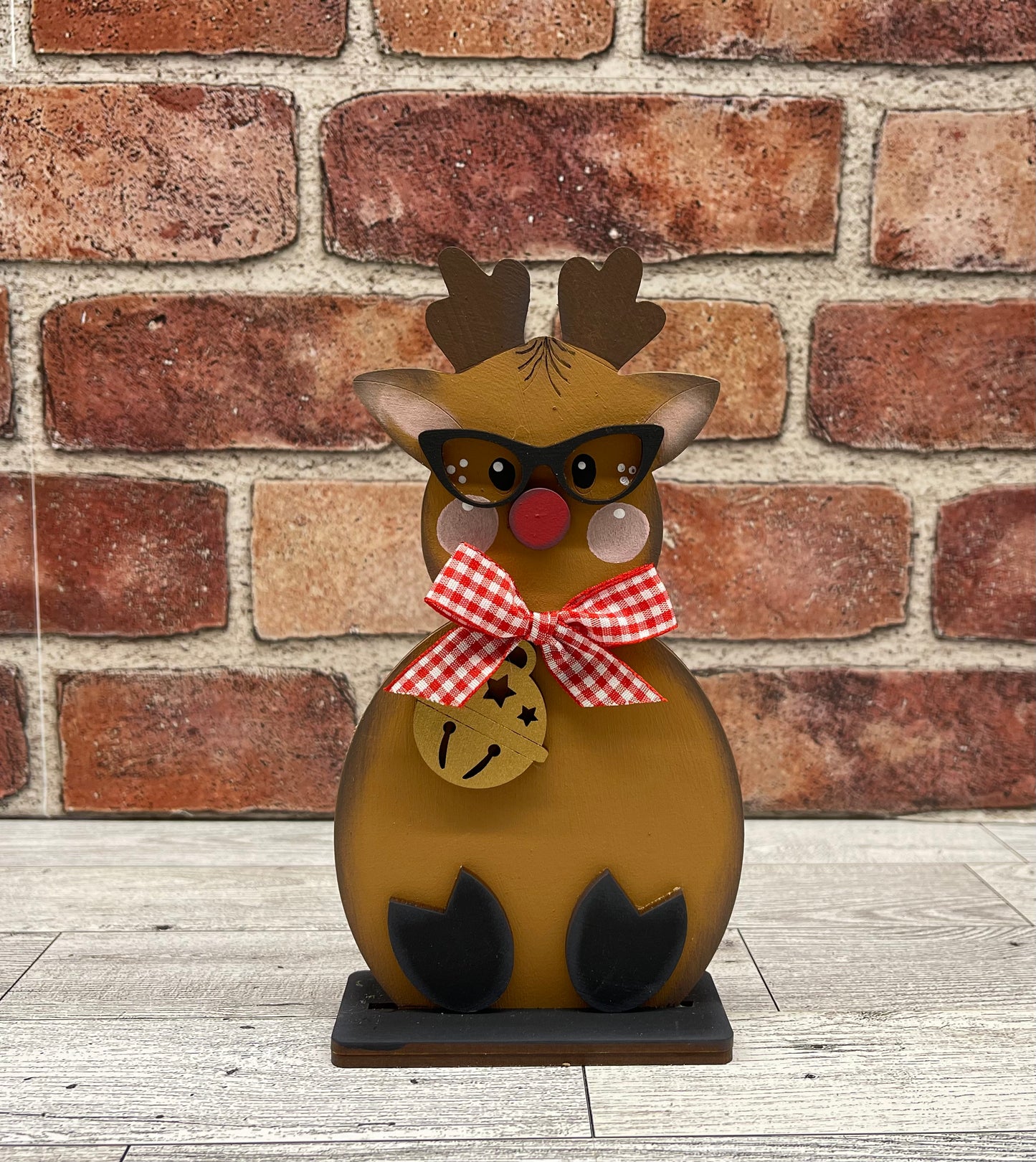 Christmas shelf sitters cutouts, Santa, Reindeer and Gingerbread unpainted wooden cutout, ready for you to paint