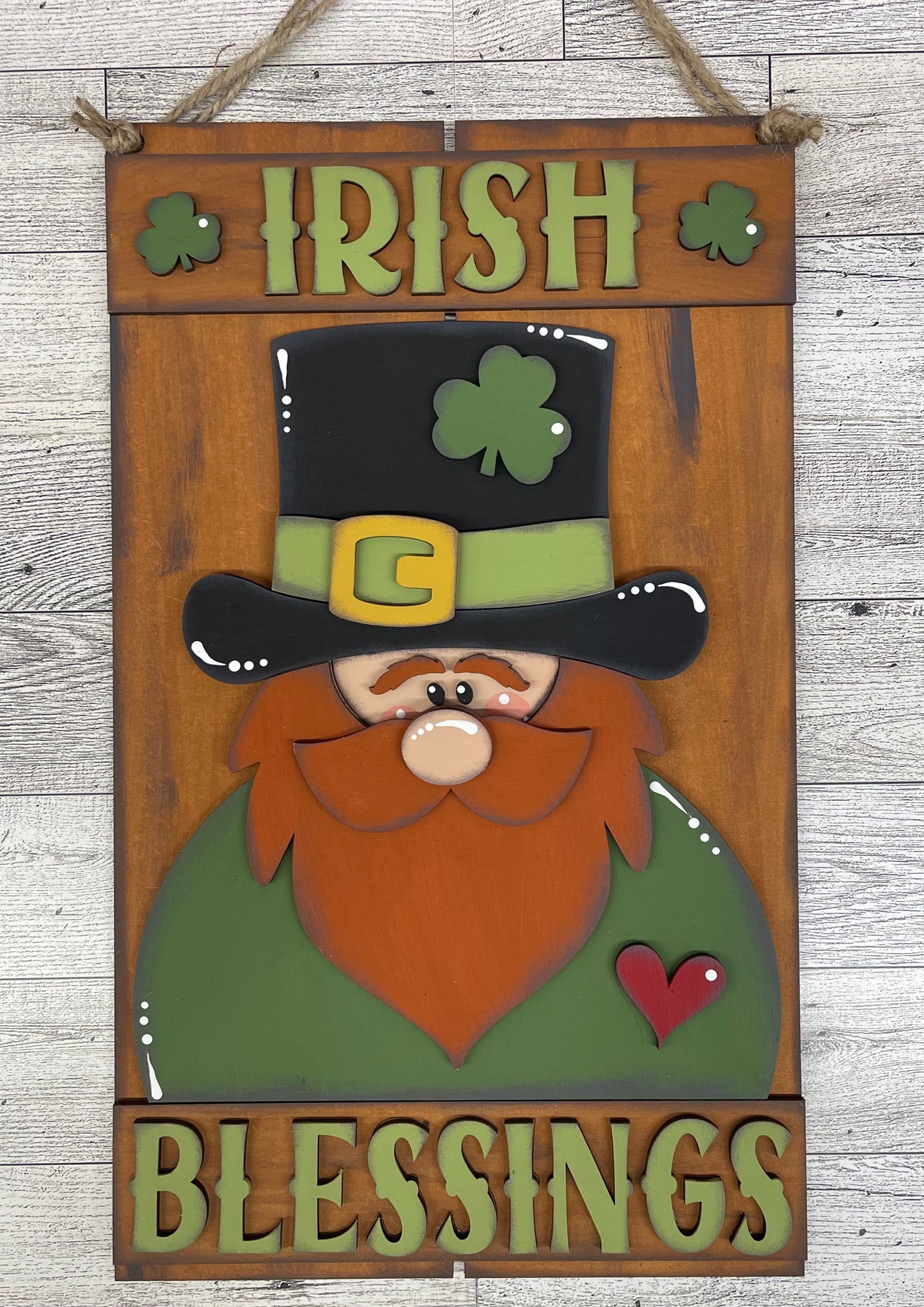 Irish Blessings Pallet Sign unpainted cutouts