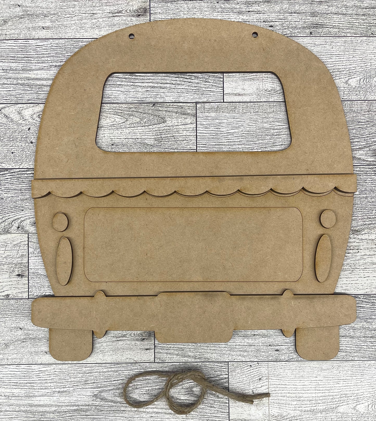 Unpainted Camper - Trailer only ready for you to paint