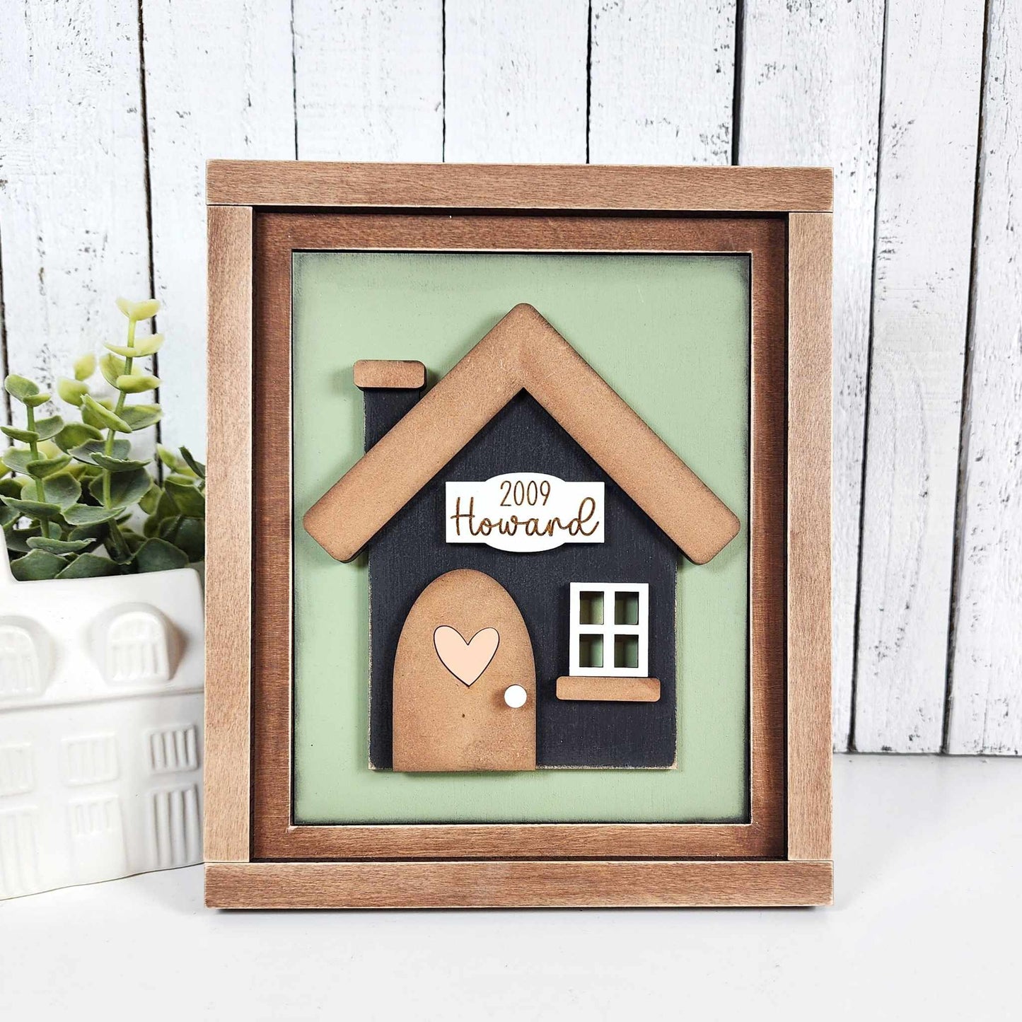 Family Home Collection Sign Trio - unpainted cutouts