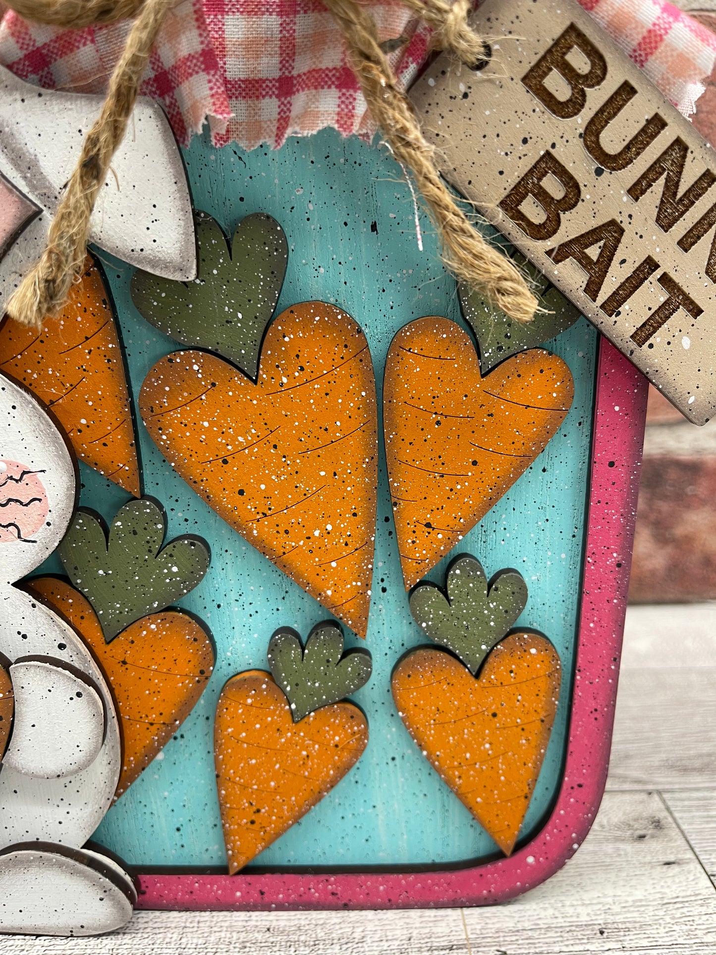 Bunny Bait Mason Jar Kit - Wood Cutouts unpainted ready for you to paint