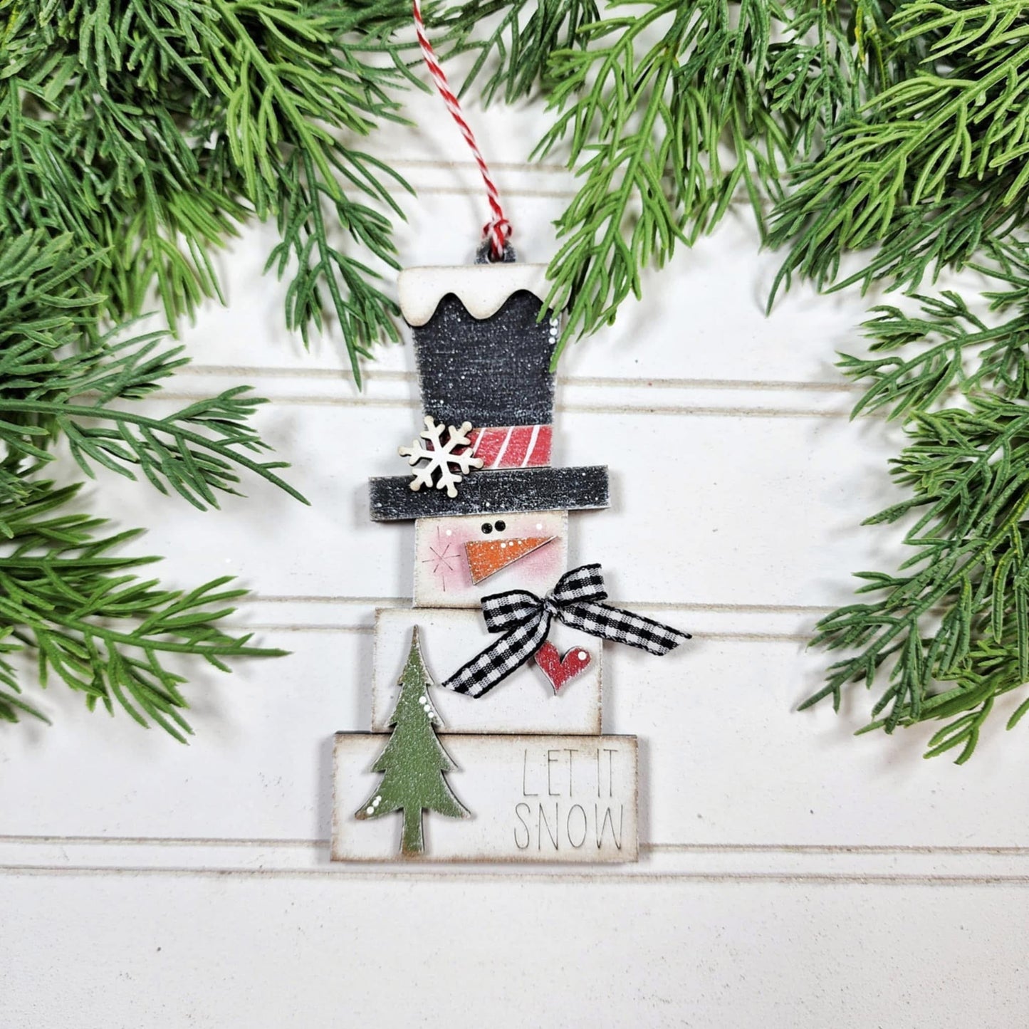 May - Dar's Christmas Craft Club - unpainted wood cutouts, ready for you to paint