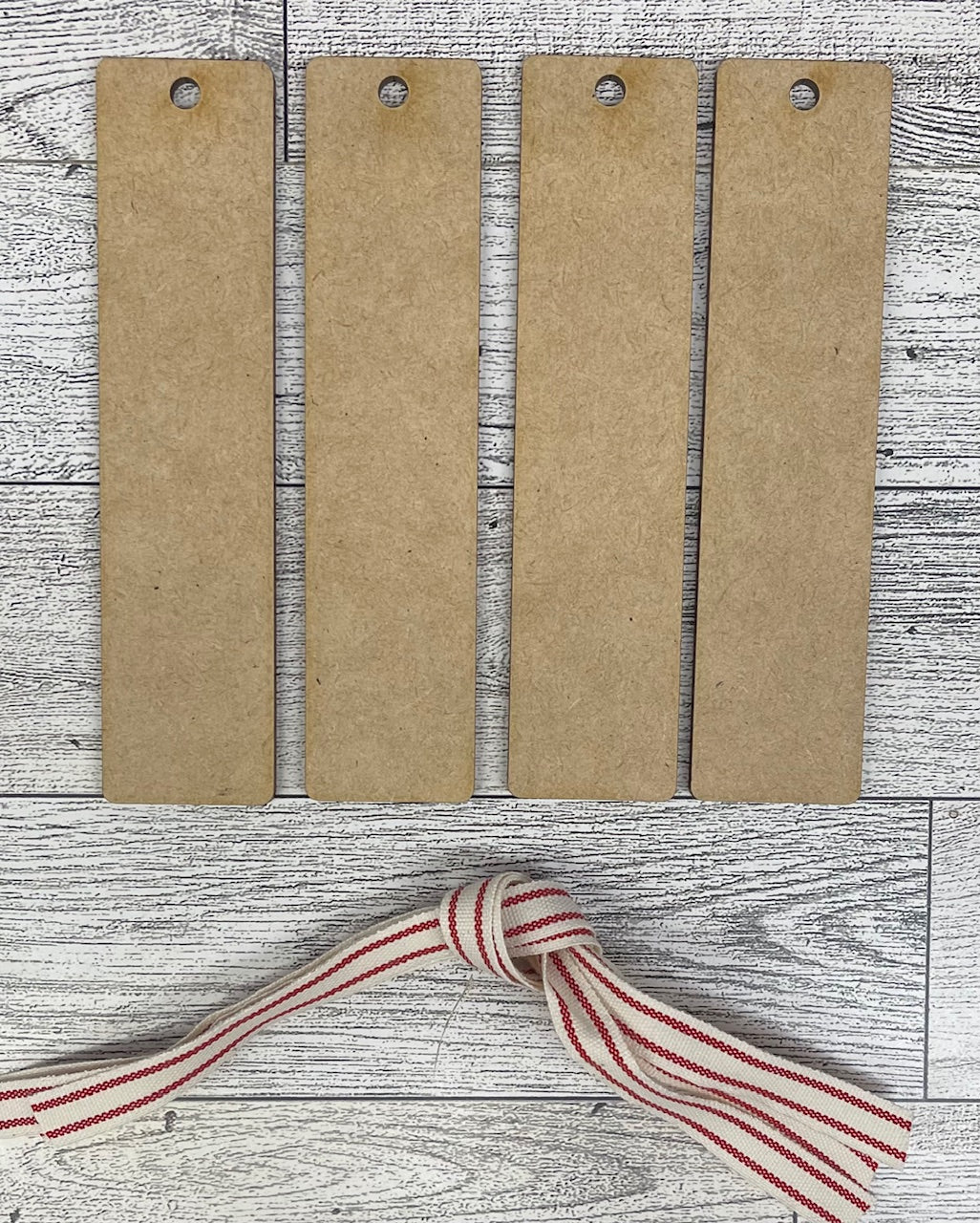 Bookmarks - set of 4 cutouts - unpainted wooden cutouts, ready for you to paint