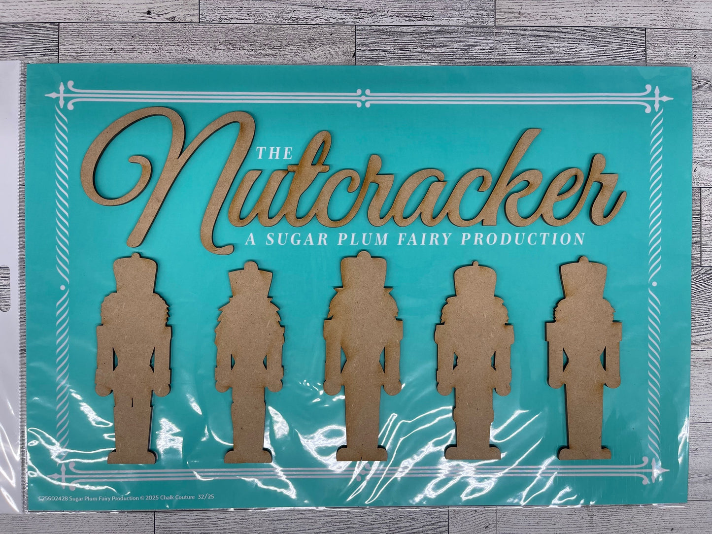 Sugar Plum Fair Production - Nutcracker cutouts - unpainted wooden cutouts, ready for you to paint