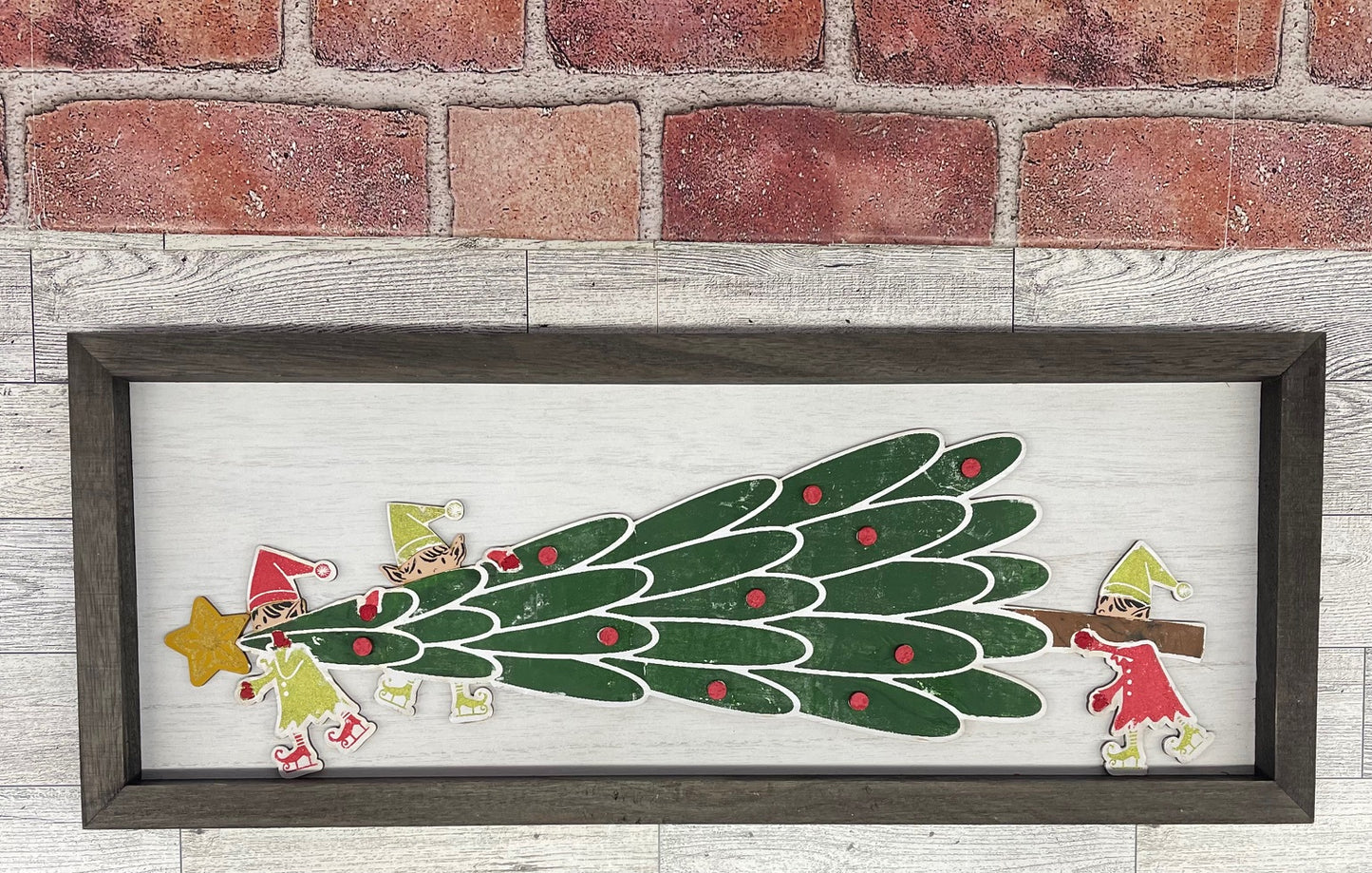 Elf Buddies cutouts - unpainted wooden cutouts, ready for you to paint