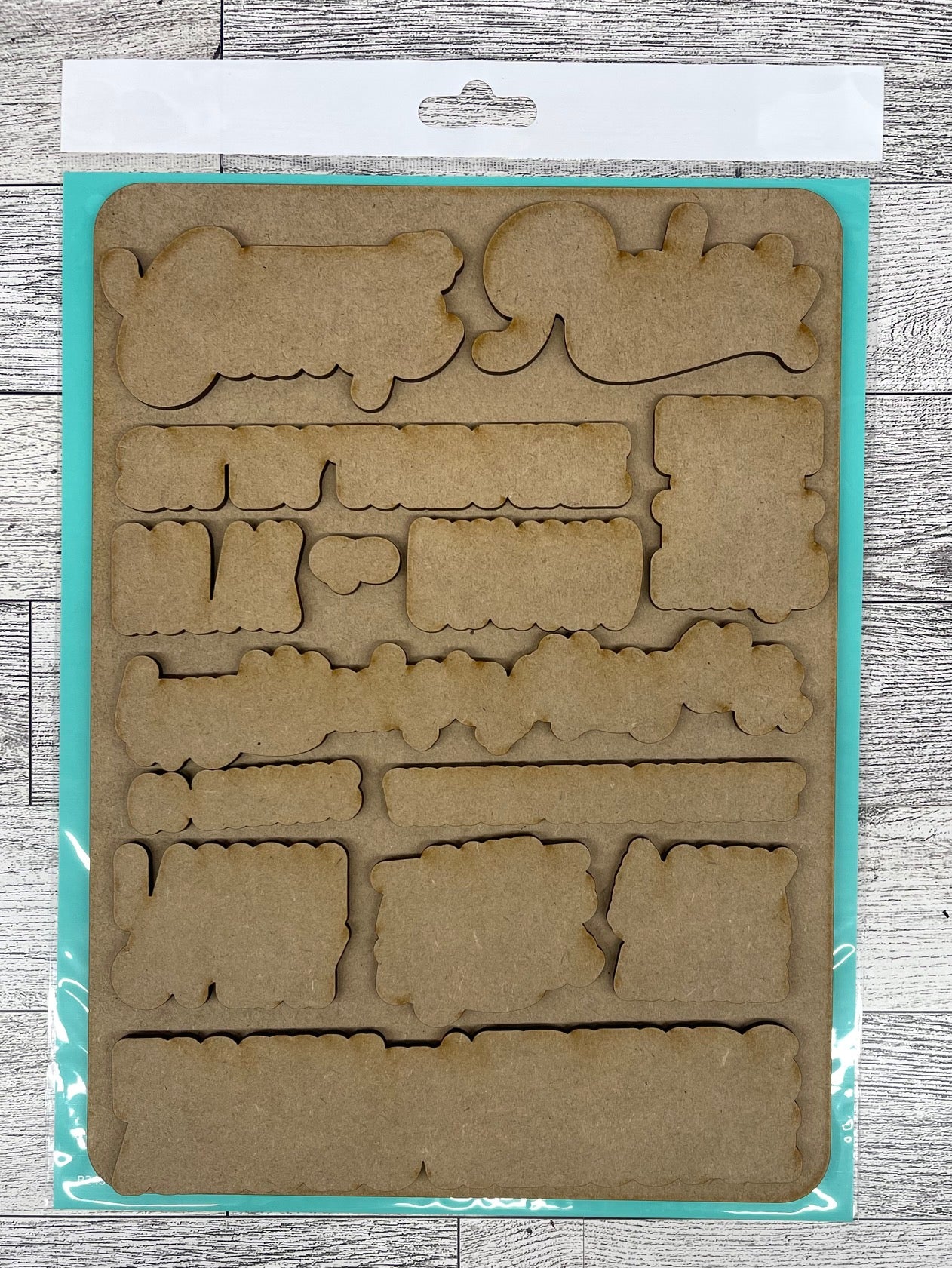 Camp Rules Cutouts, unpainted wooden cutouts - ready for you to paint