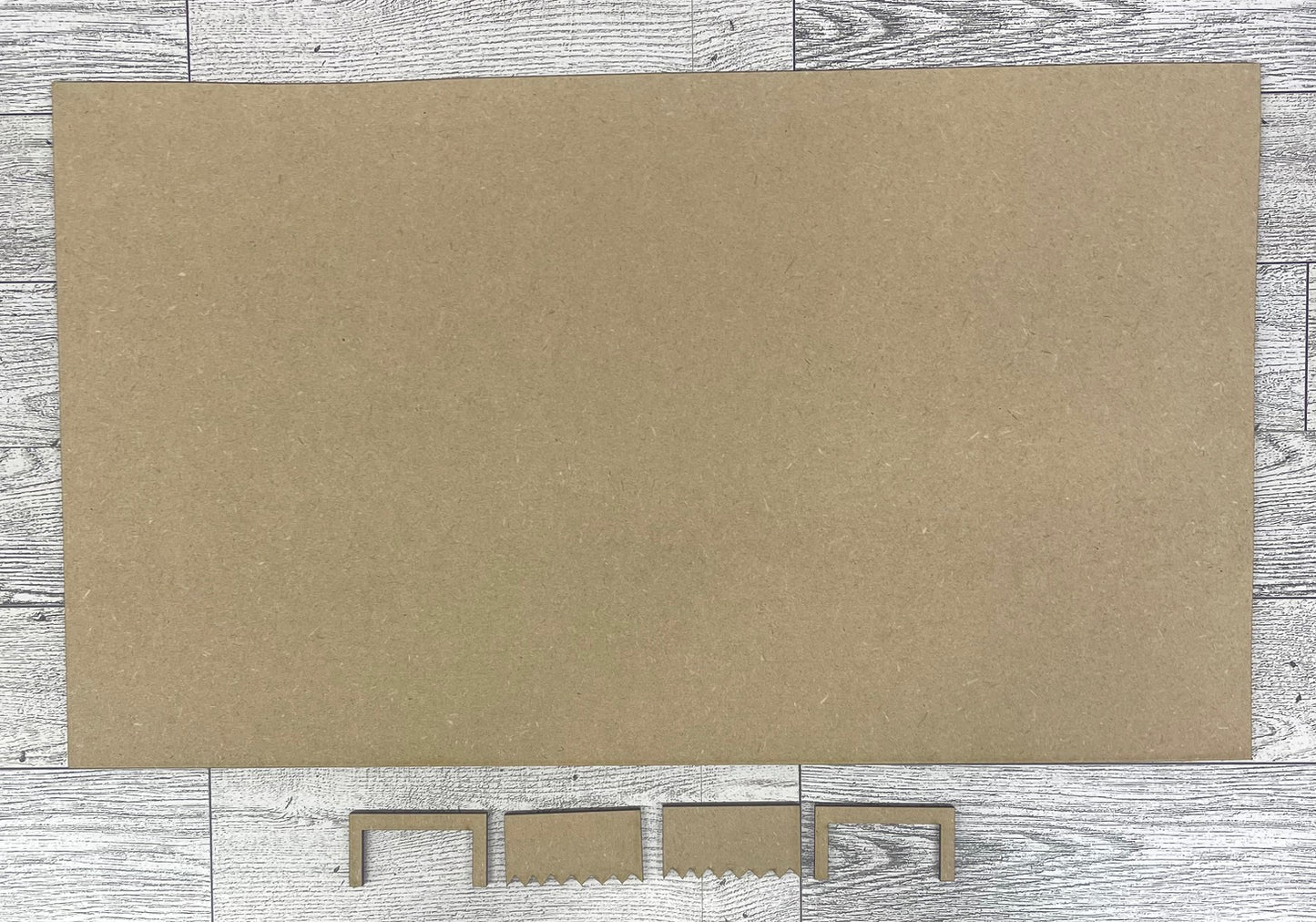 Because of the Brave Cutouts, unpainted wooden cutouts - ready for you to paint