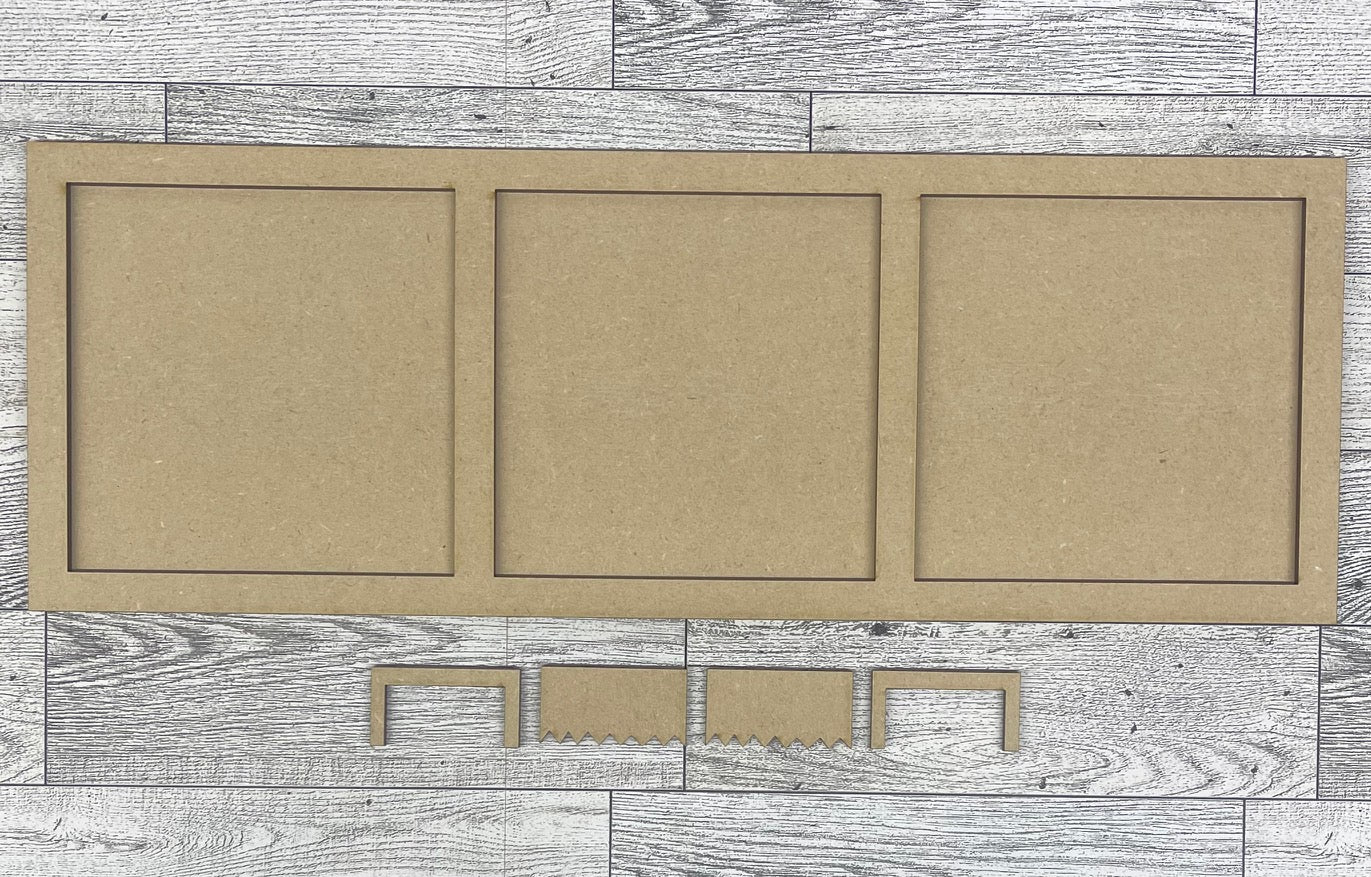 Espresso Yourself sign cutouts, unpainted wooden cutouts - ready for you to paint