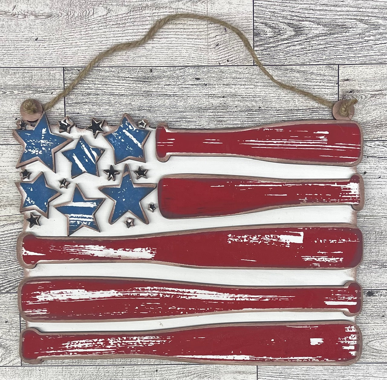 Star Spangled Batter Cutouts, unpainted wooden cutouts - ready for you to paint