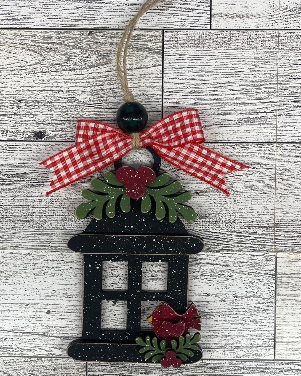 Country Christmas Tree Farm Ornaments unpainted cutouts