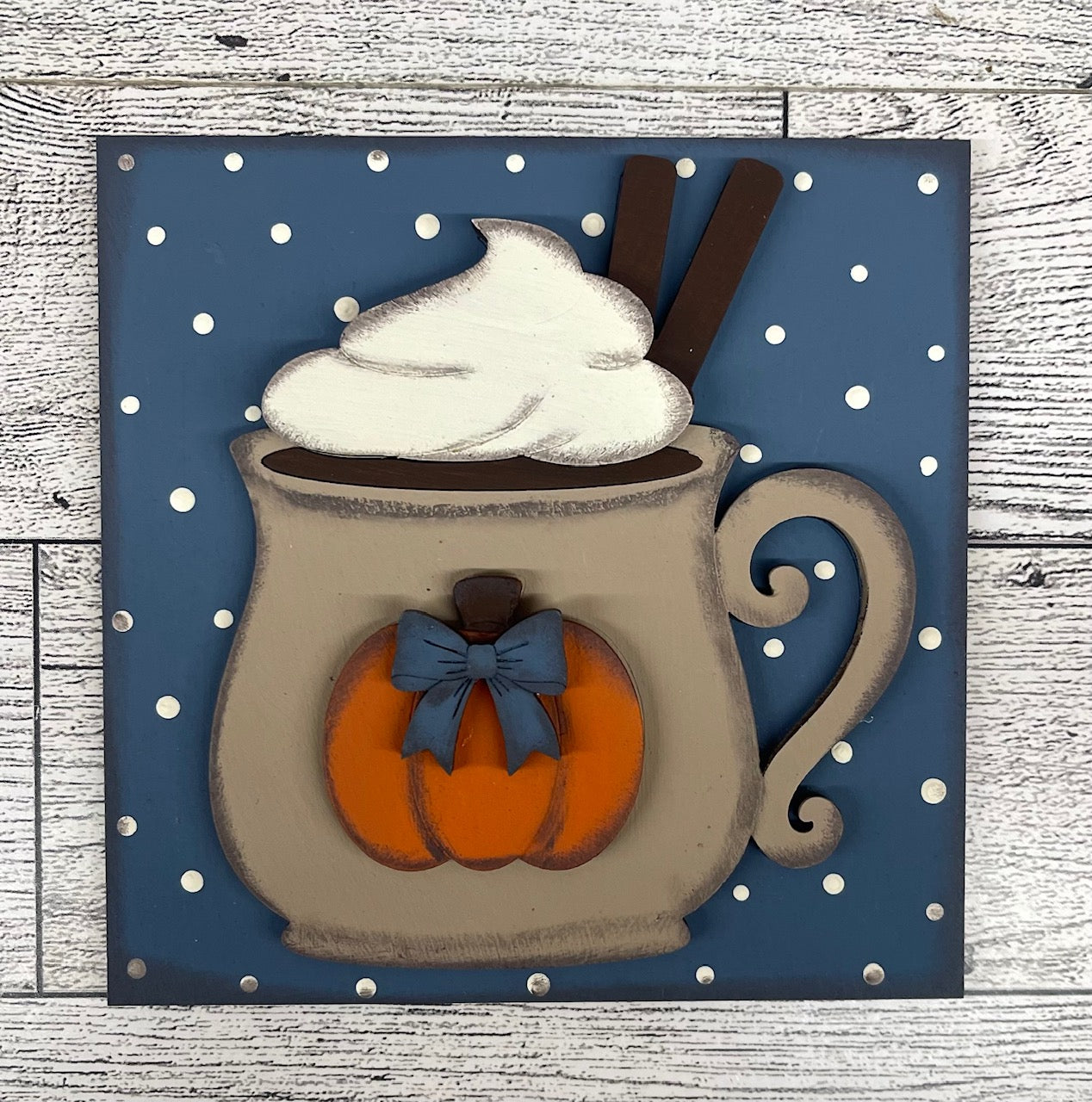 September Monthly Craft Kit - Thanksgiving Themed - does not include frame or plain arch or HOME arch frame sold separately - unpainted ready for you to finish
