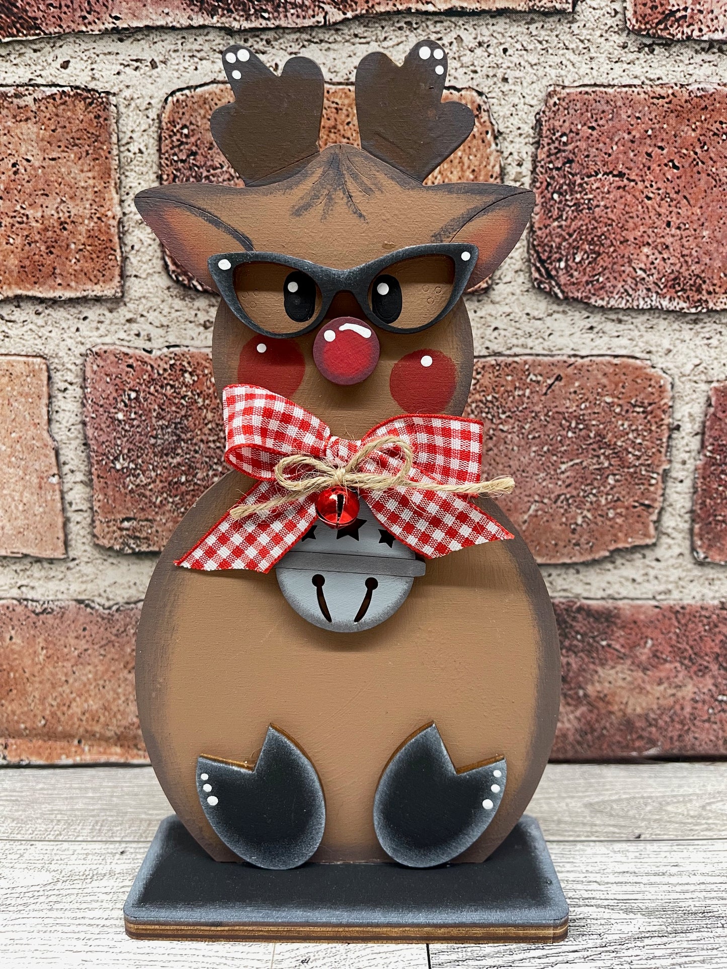 Painted - Reindeer Stander