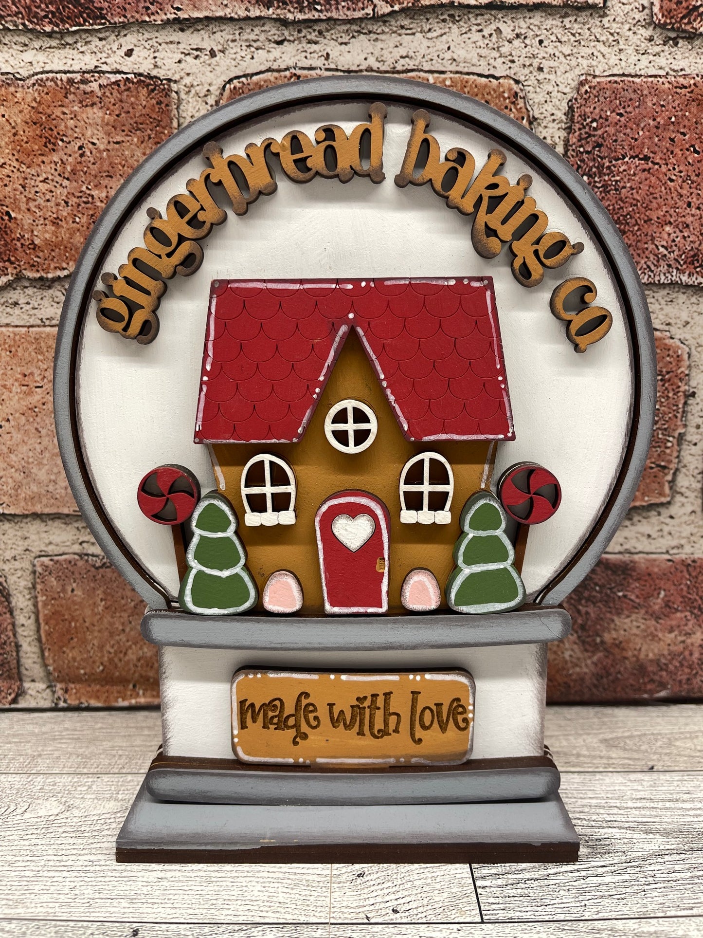 Painted - Gingerbread Baking Co. Water Globe