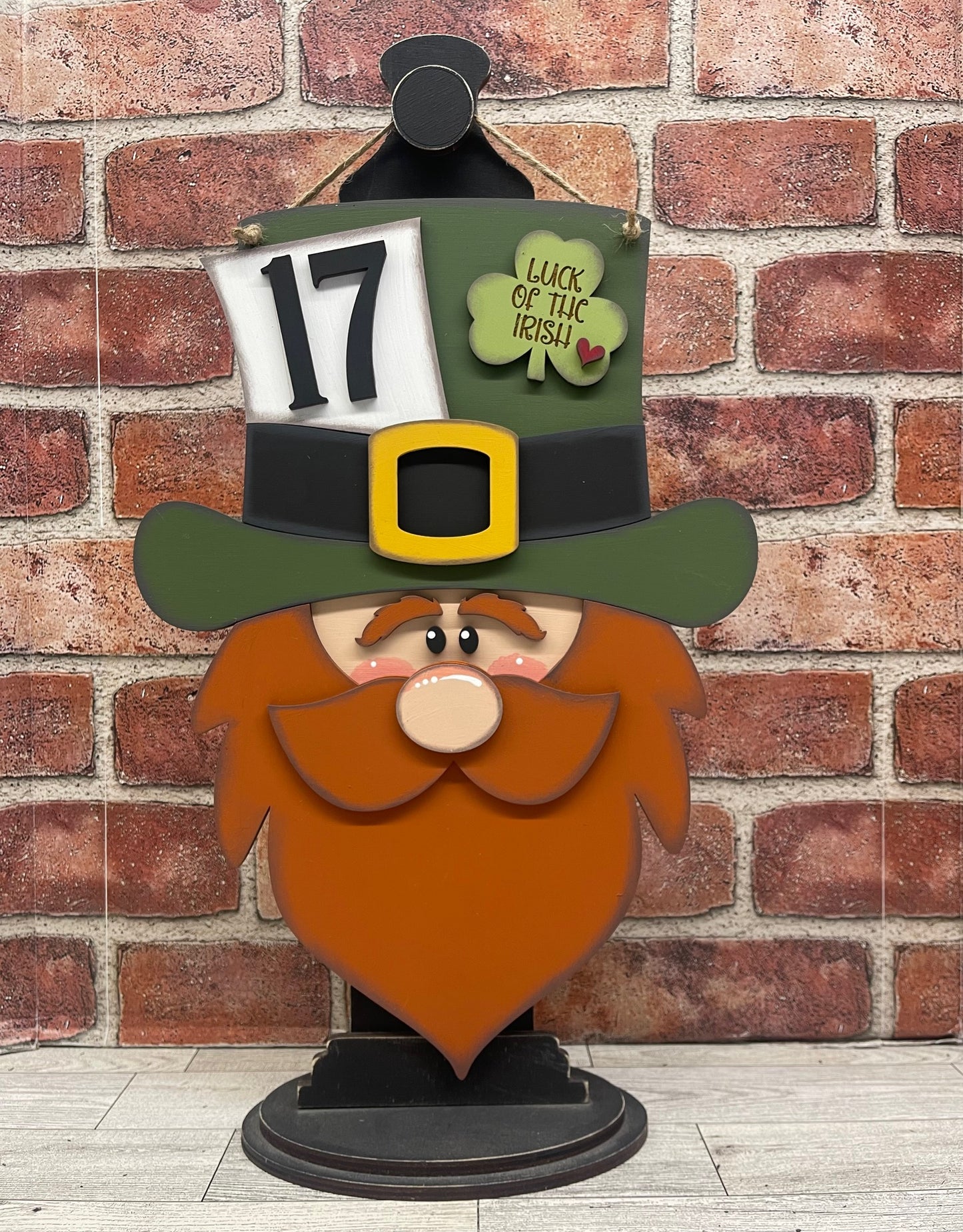 Leprechaun Door Sign cutouts unpainted ready for you to finish