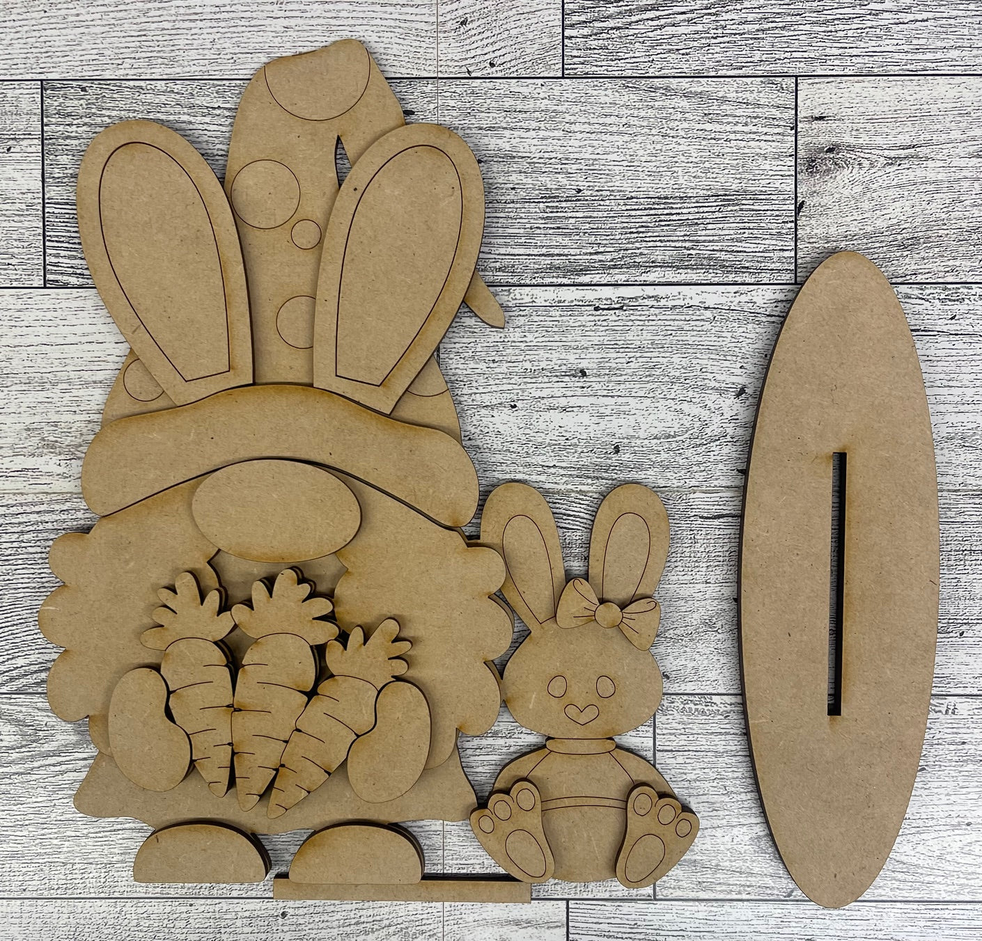Easter Standers - Wood Cutouts unpainted ready for you to paint