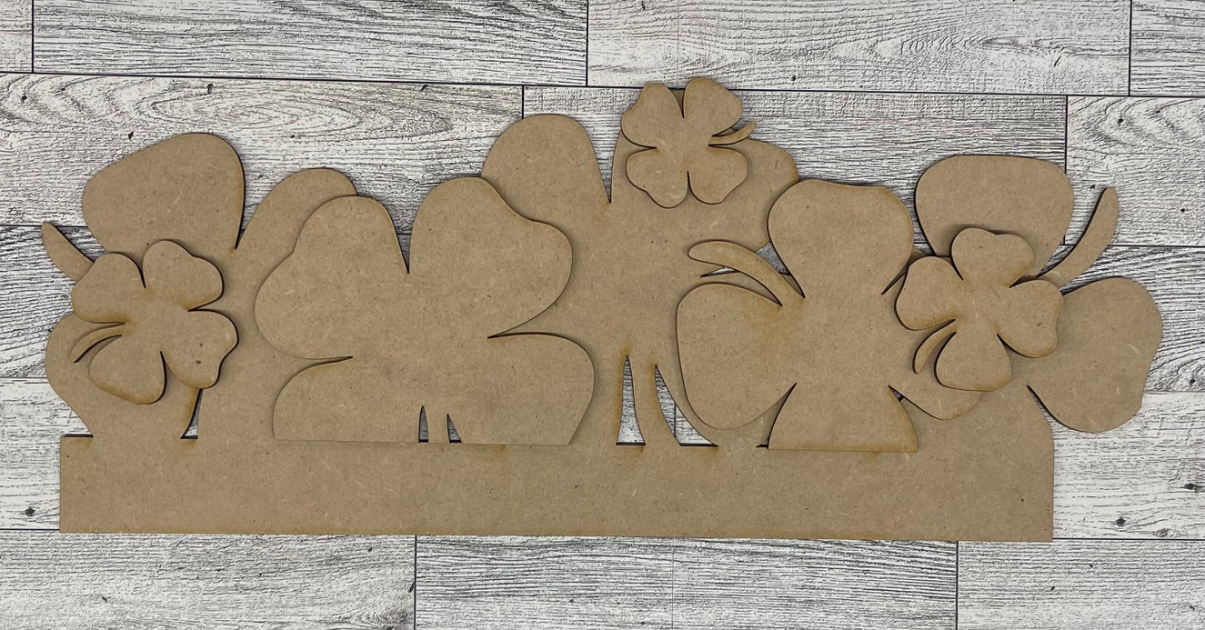 February 2025 Sign insert only - Hello Door Sign Insert only unpainted cutouts - doesn't include the door sign backer