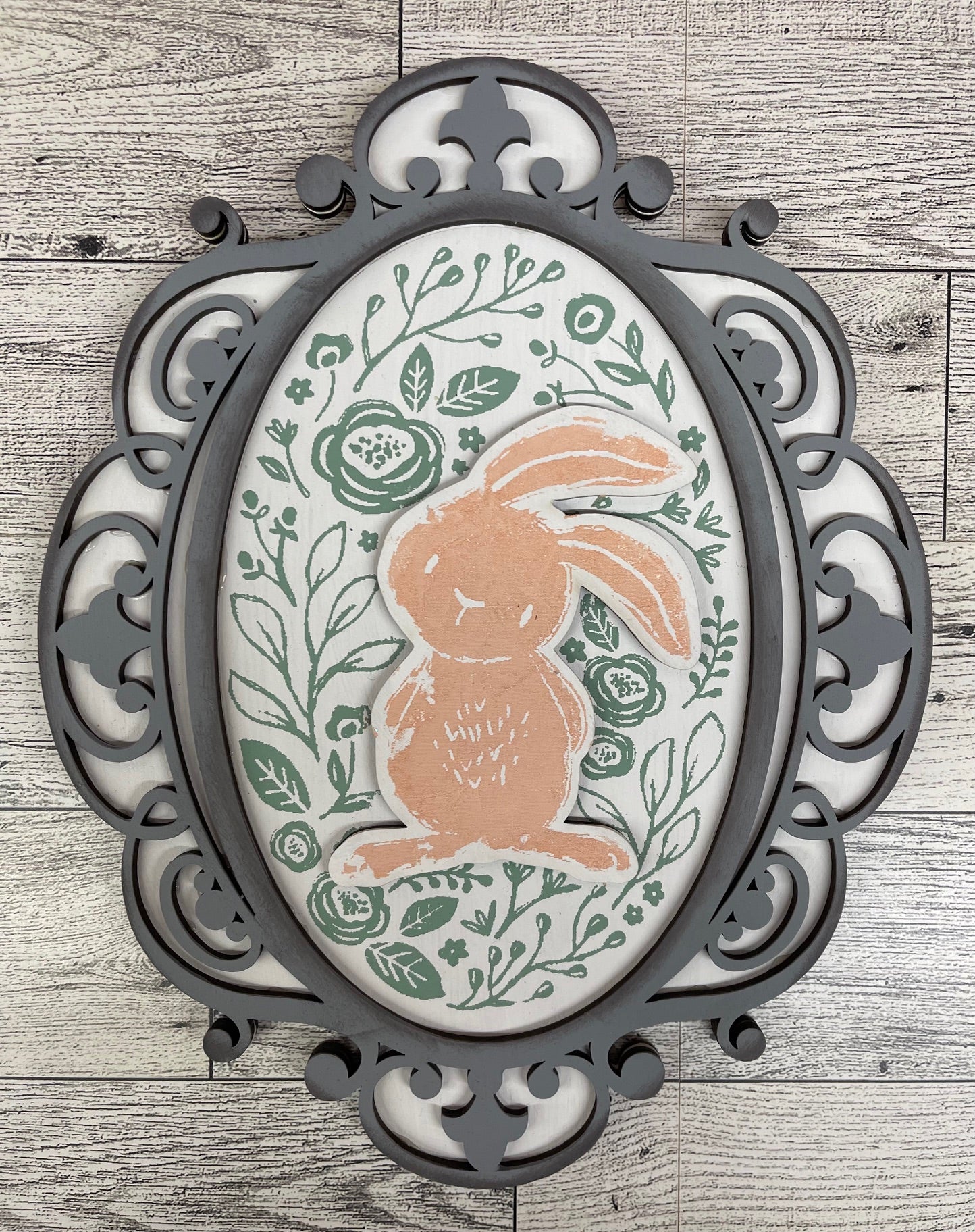 Storybook Bunny Cutouts - Unpainted wood cutouts - ready for you to paint