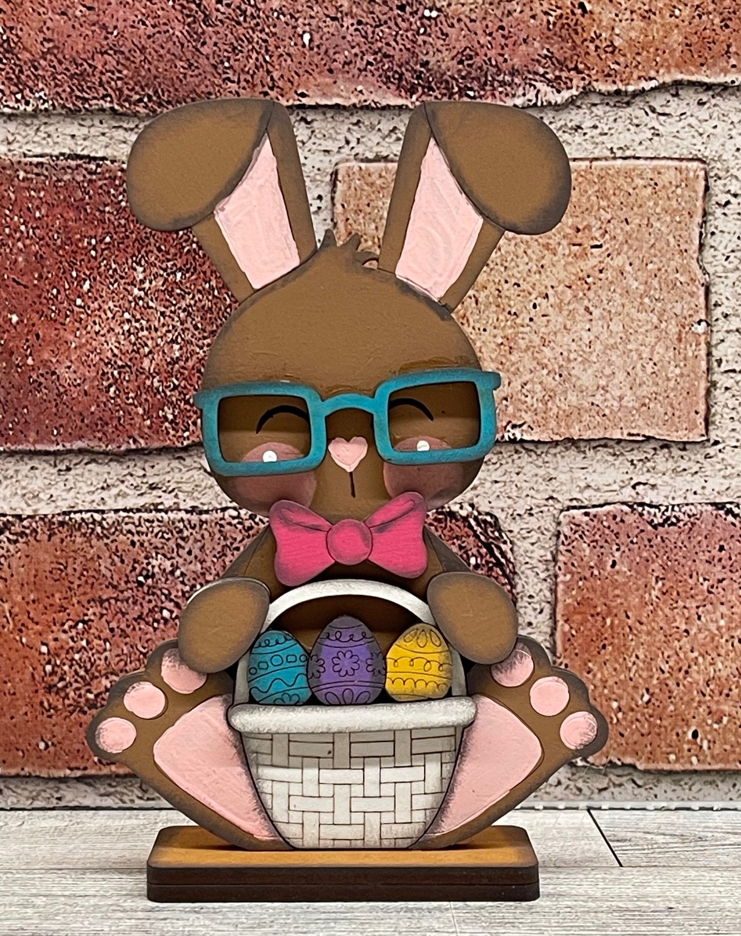 Painted Easter Bunny Standers
