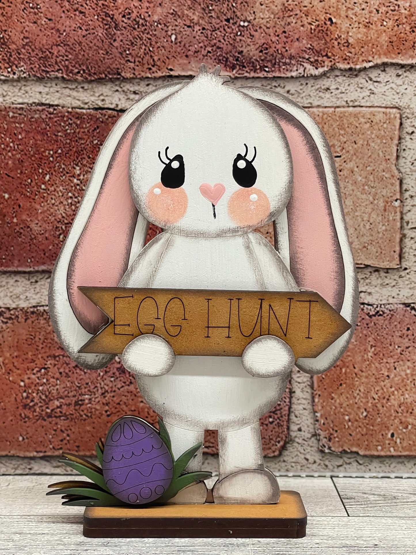 Painted Easter Bunny Standers