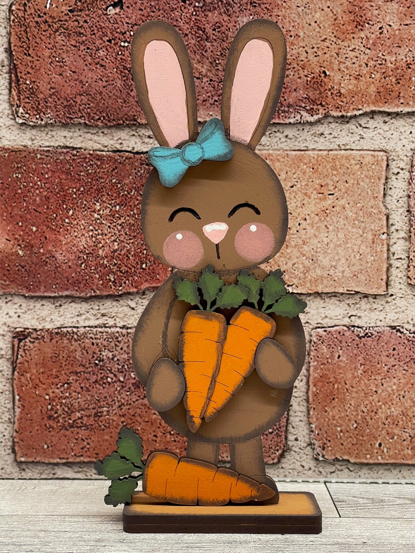 Painted Easter Bunny Standers