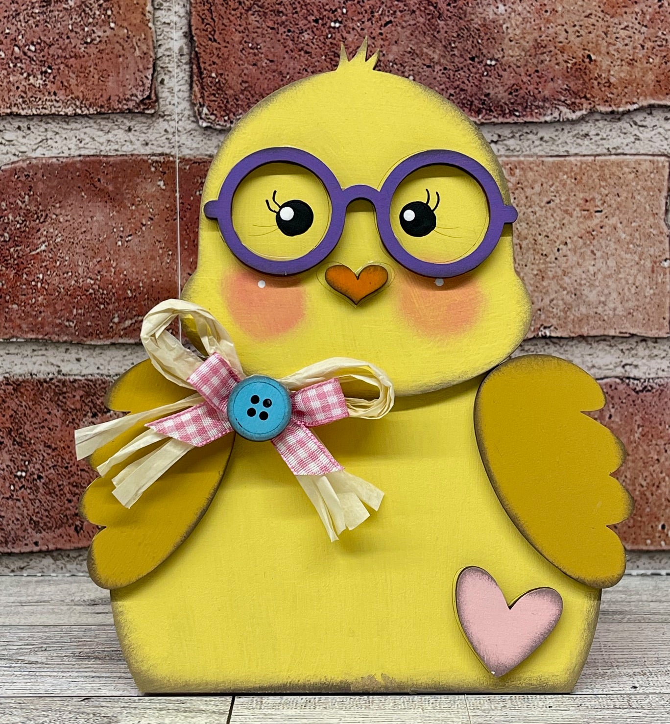 Painted Bunny, Chick & Lamb Easter Stander