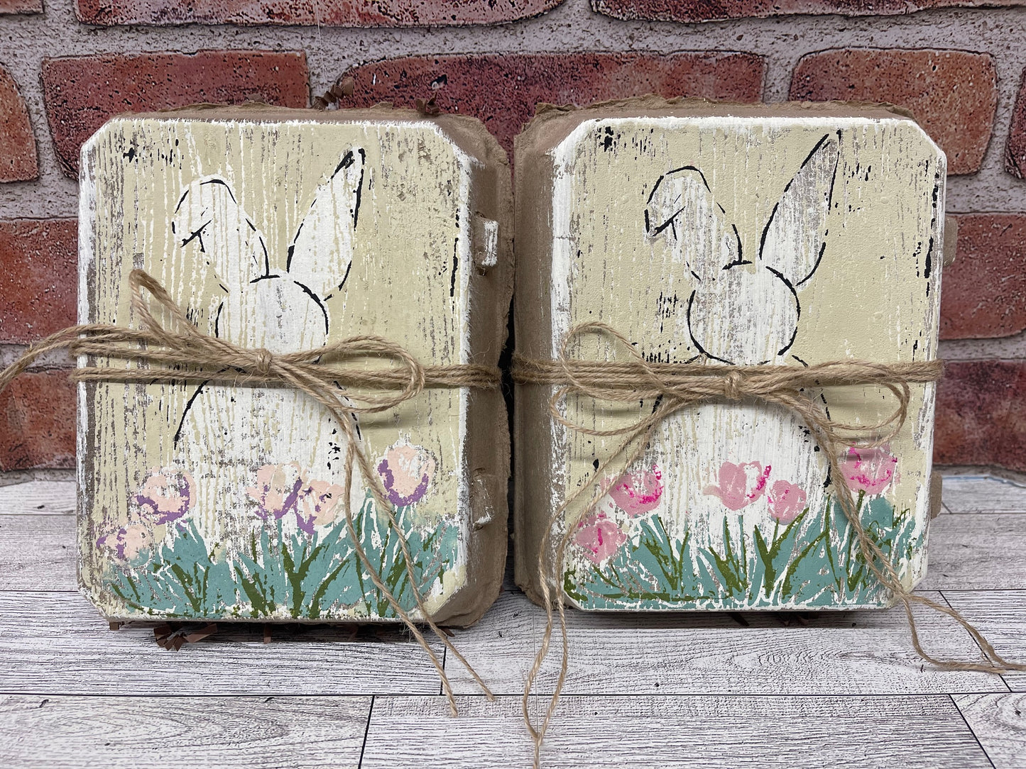 Painted Easter Egg Carton Goodie Box - Group# 1