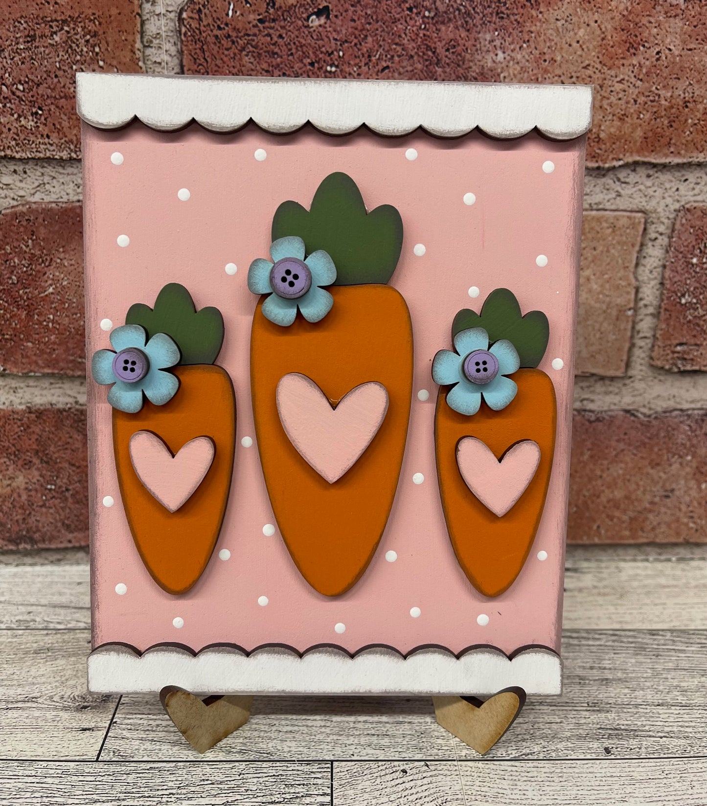 Painted Prim Easter Collection Sign Trio