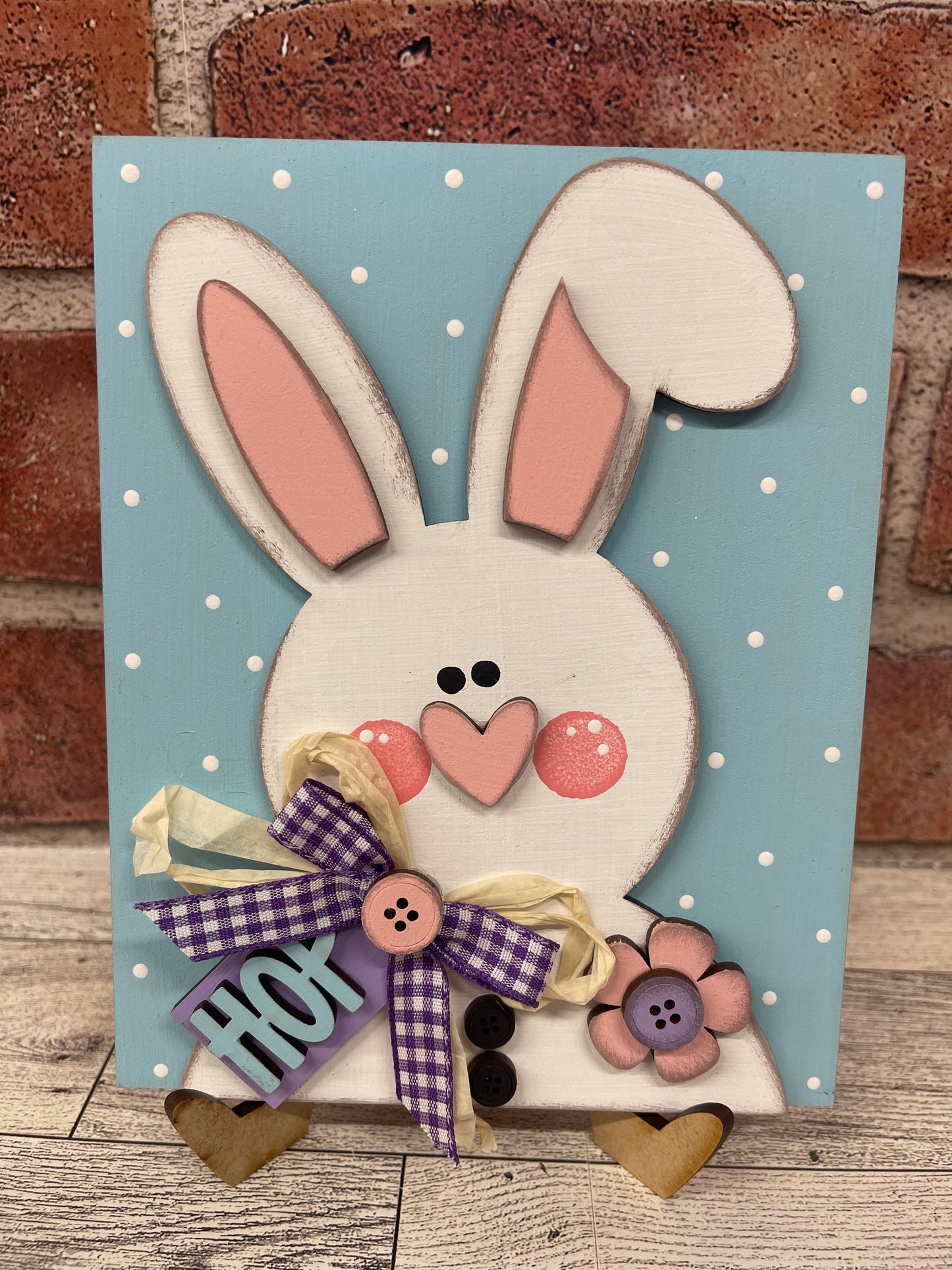 Painted Prim Easter Collection Sign Trio
