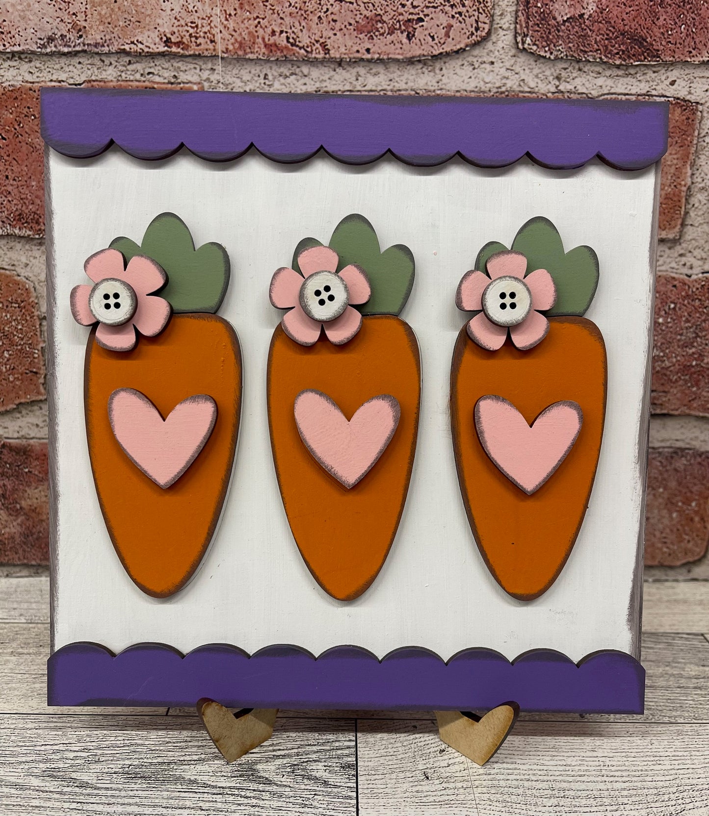 Painted Prim Easter Collection Sign Trio