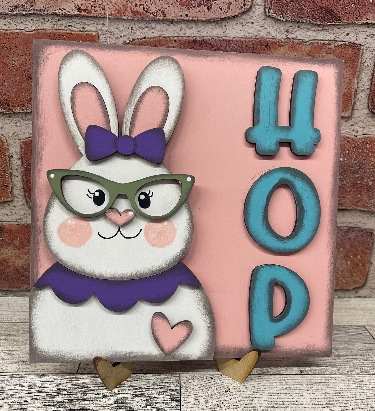 Painted Prim Easter Collection Sign Trio