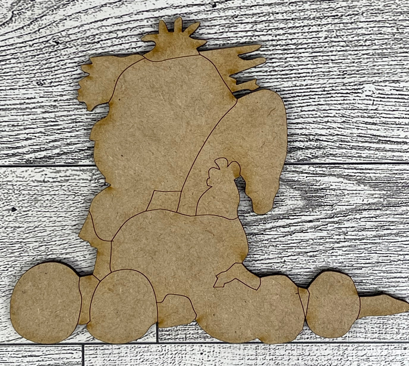 Cuddle Puddle - Peanuts Gang Cutout unpainted wood ready for you to paint